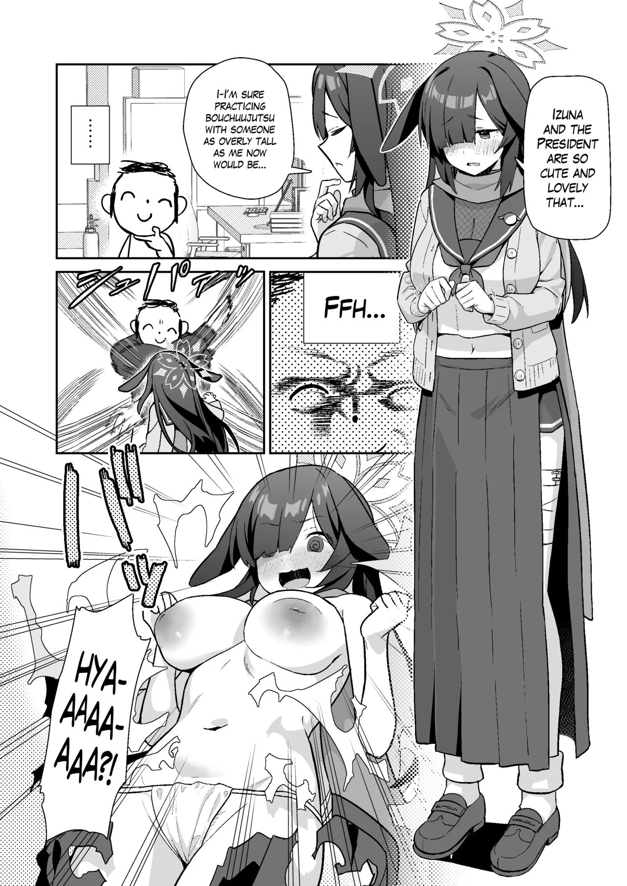 [kokumaro soymilk (Auman Zureedus)] Sukitooru You na Sekaikan nanoni... Vol. 03 | A Transparent-like World View Vol. 03 (Blue Archive) [English] [The Blavatsky Project] [Digital] imagen número 13