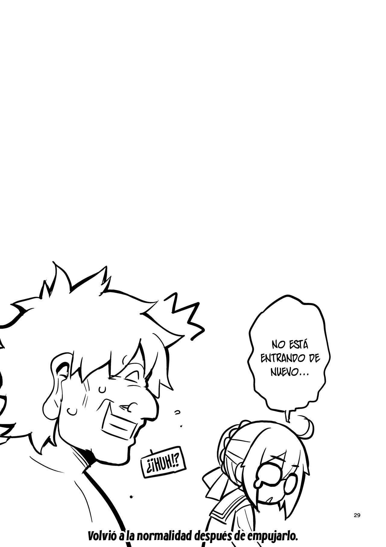 (C97) [RUBBISH Selecting Squad (Namonashi)] RE-EX Ecchan no Tainai ni Buppa suru dake no Hon (Fate/Grand Order)  [Spanish] [Moryango] изображение № 28