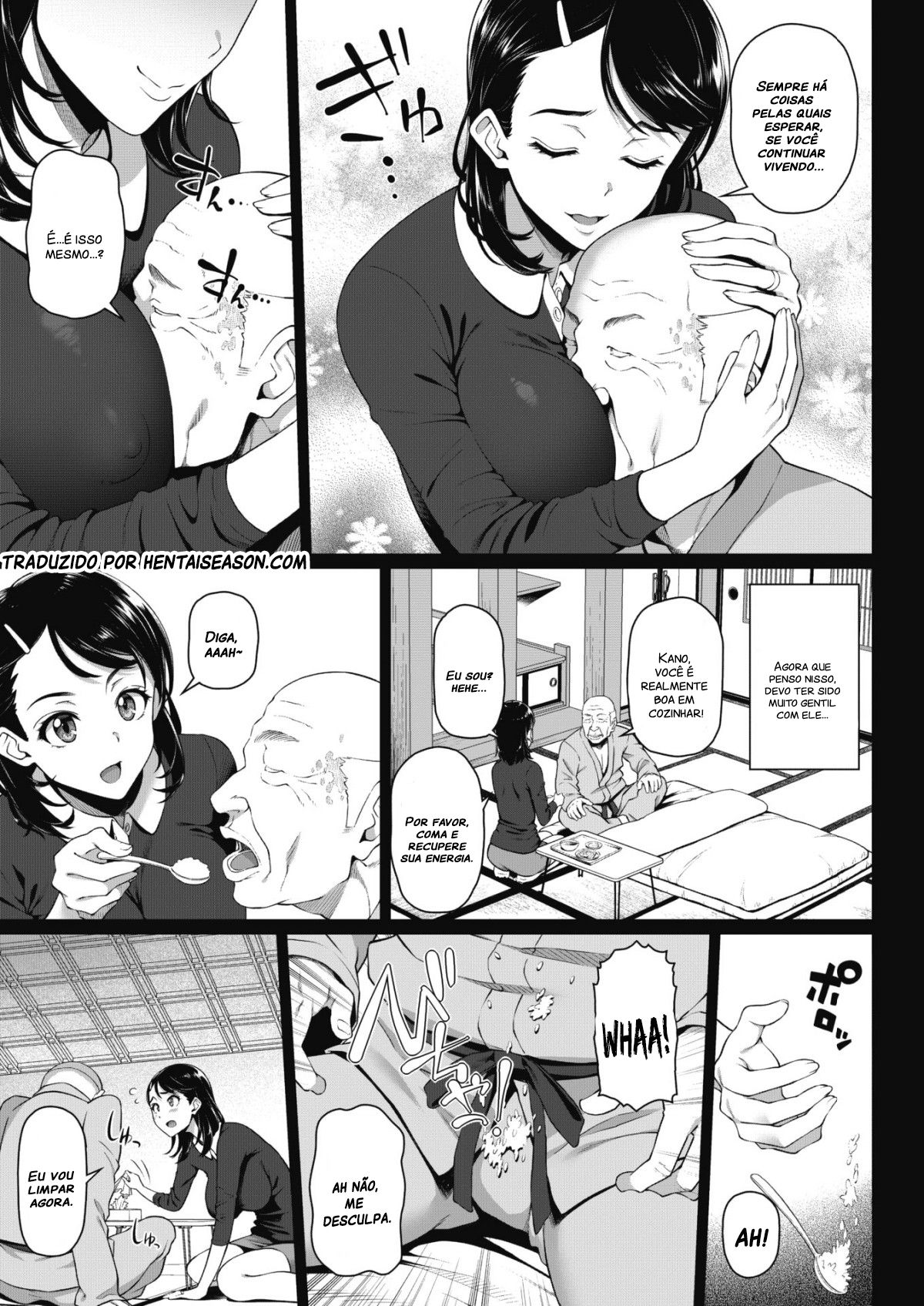 [Shirano Jin] Genki Hatsuratsu! Otou-san | The Lively Father in Law (COMIC HOTMiLK Koime Vol. 20) [Portuguese-BR] [digital] numero di immagine  3