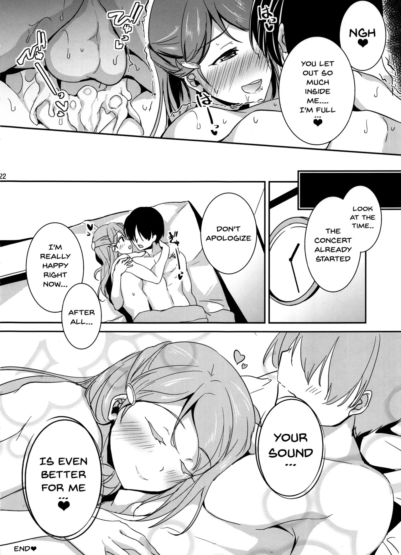 (C91) [Nuno no Ie (Moonlight)] Apricot Heart (Love Live! Sunshine!!) [English] [Doujins.com] imagen número 20