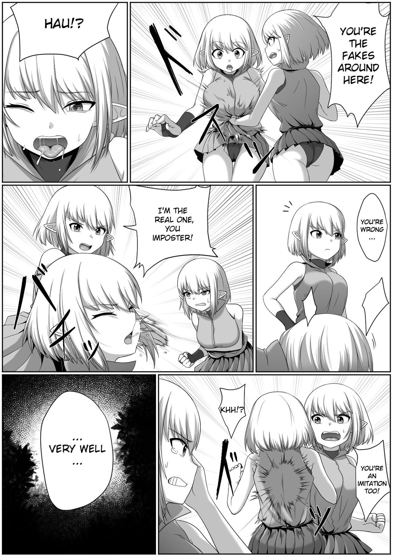 [Doukyara Doukoukai] Selfcest in the forest [English] image number 10