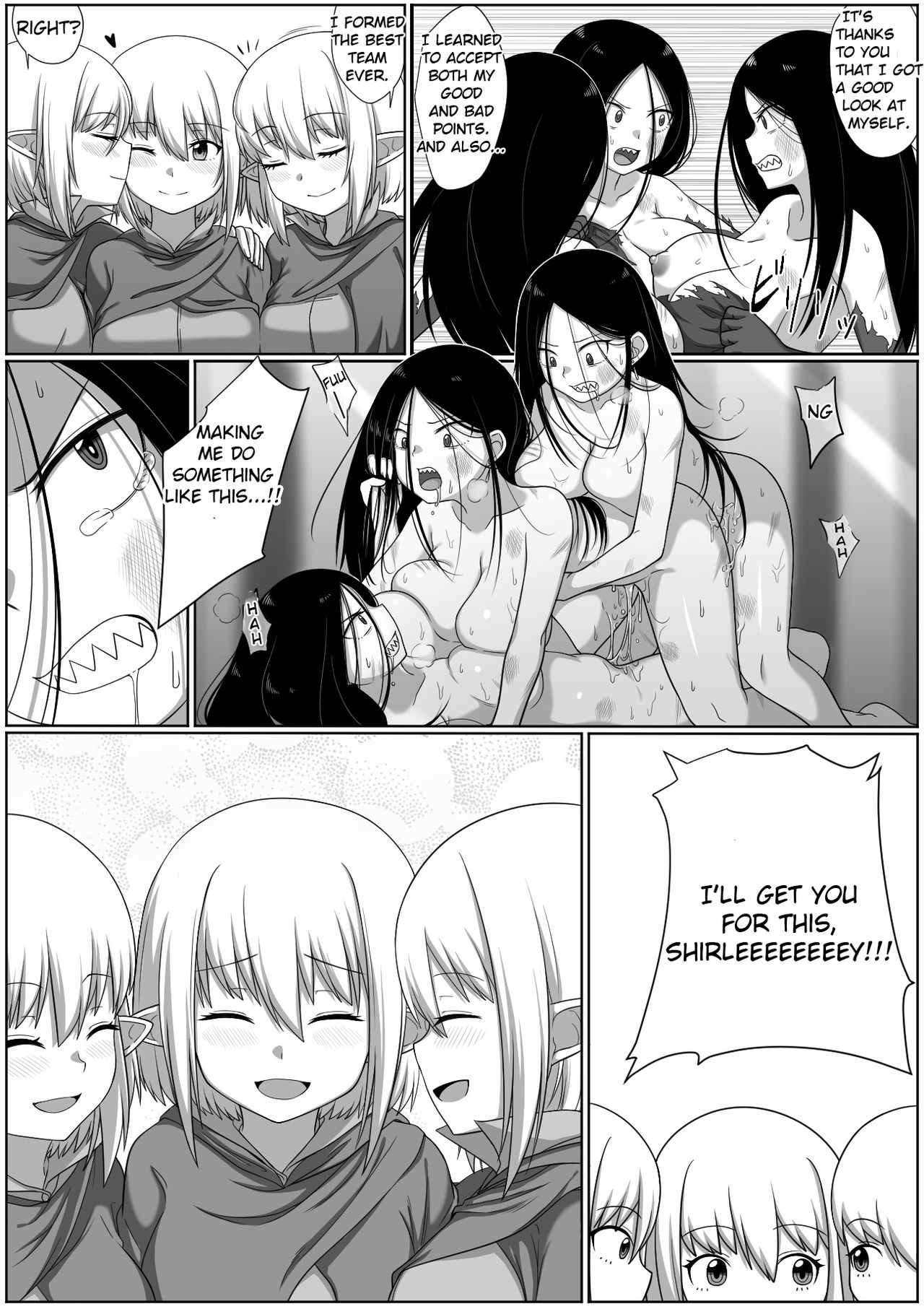 [Doukyara Doukoukai] Selfcest in the forest [English] image number 26