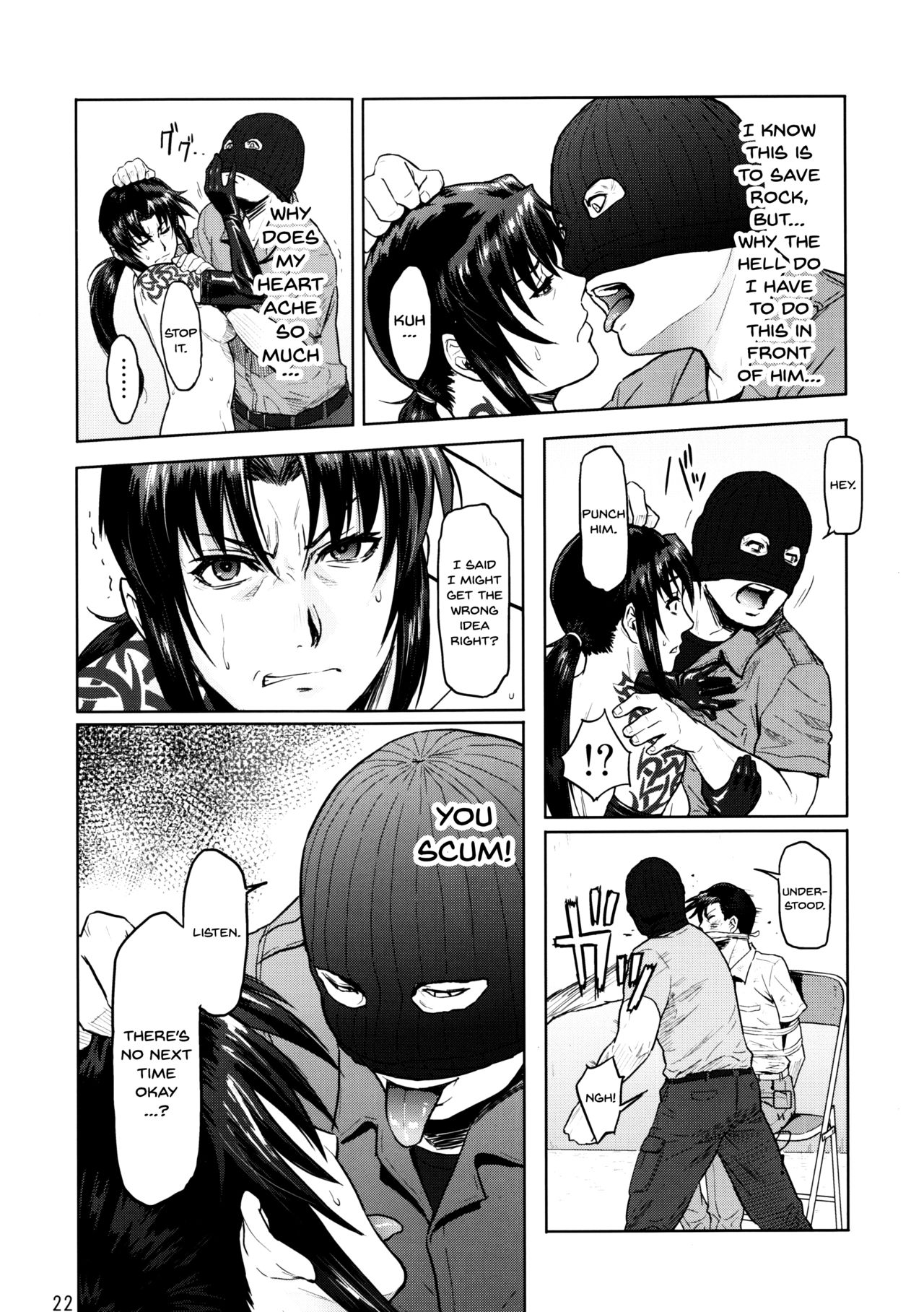 (C90) [AZASUKE WIND (AZASUKE)] Dressing Room (Black Lagoon) [English] [Doujins.com] numero di immagine  22