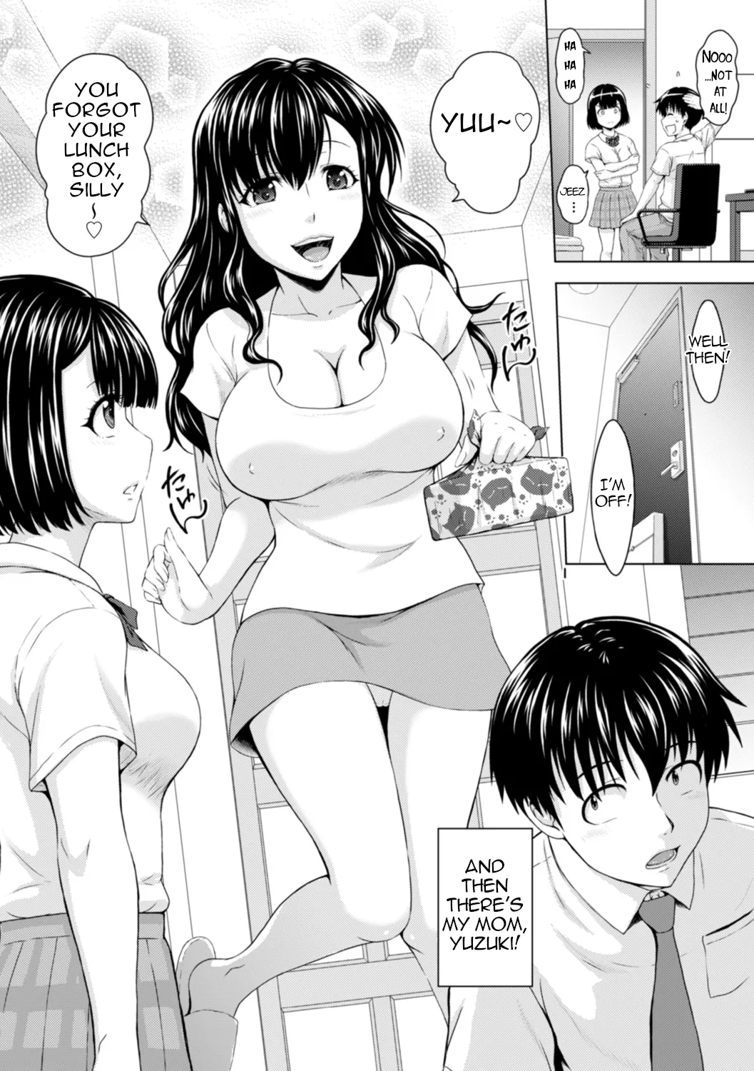 [Mahiruno Kagerou] Honjitsu mo Haha to Imouto no Choukyou Hiyori | Another Good Day to Train my Mother and Little Sister Ch. 1 [Digital] [English] [menospeaknihongo] image number 4
