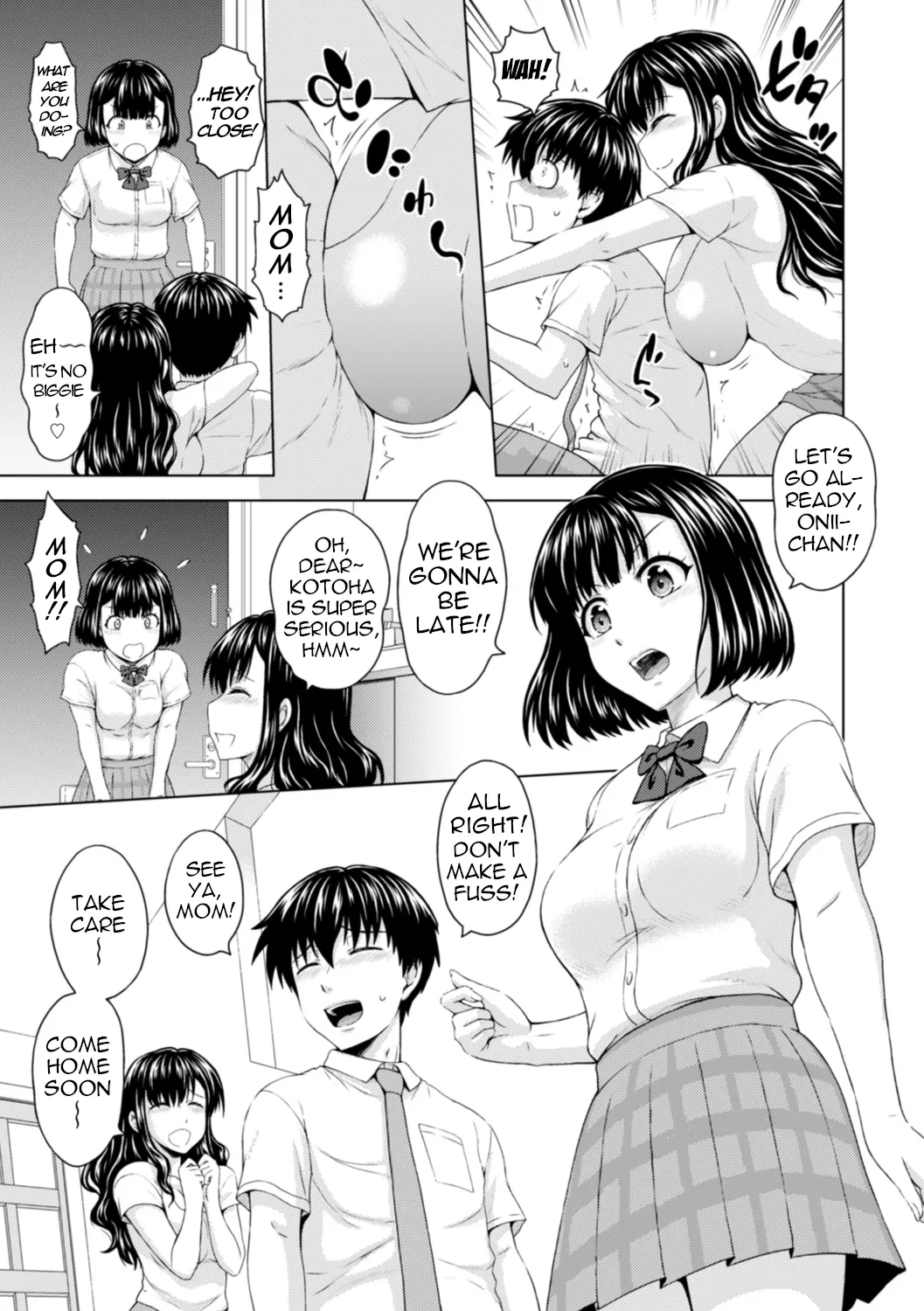 [Mahiruno Kagerou] Honjitsu mo Haha to Imouto no Choukyou Hiyori | Another Good Day to Train my Mother and Little Sister Ch. 1 [Digital] [English] [menospeaknihongo] image number 5