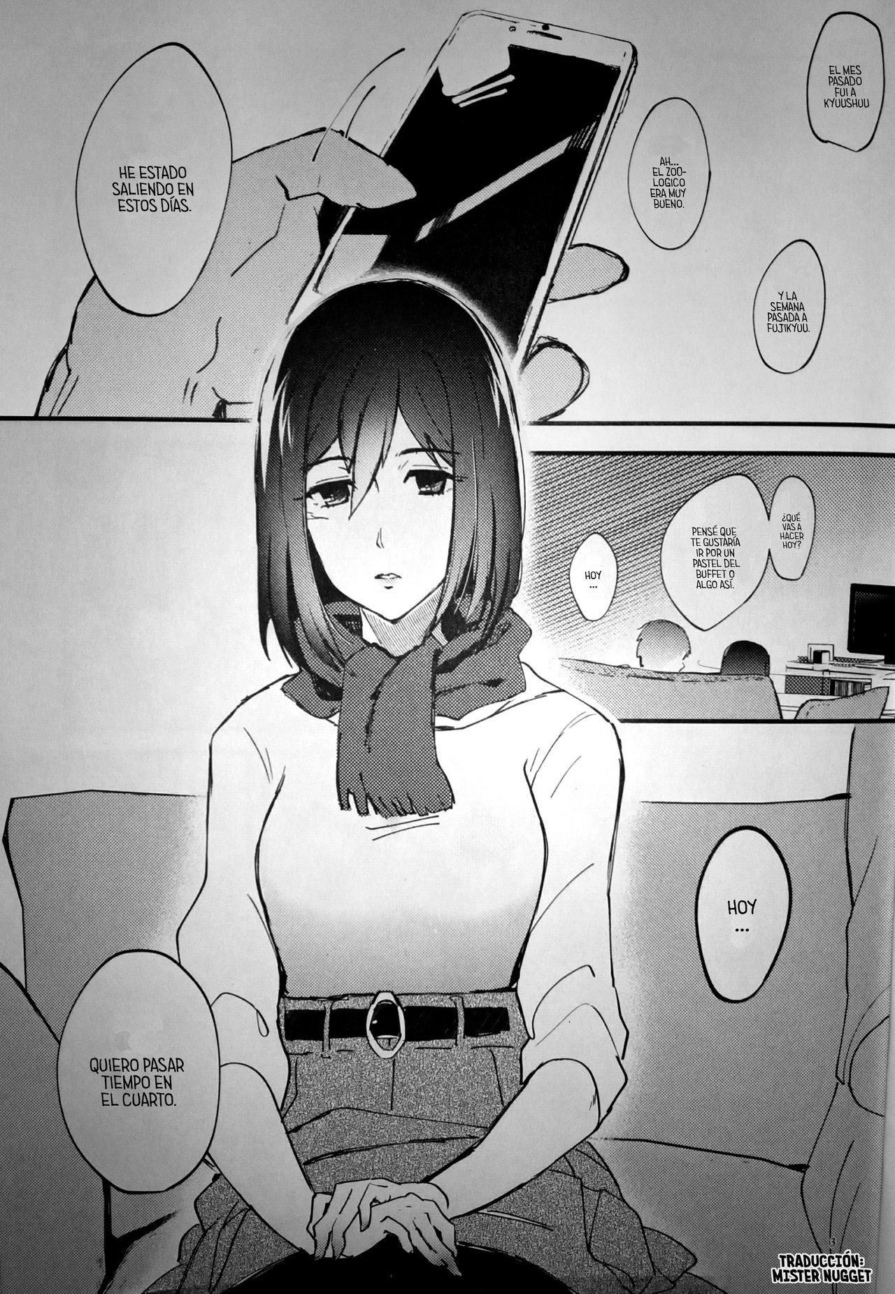 (Dai 21 Kai Hekigai Chousa Haku) [PHENOMENA (Dai Pippy)] Anything you want (Shingeki no Kyojin)  [Spanish] [Mr. Nugget] 图片编号 2