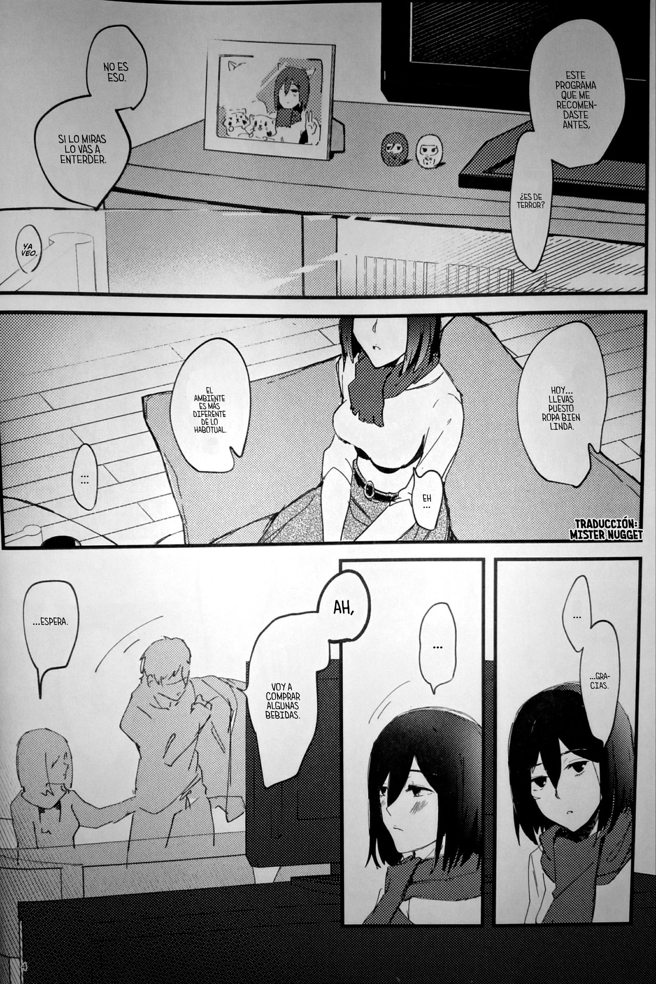 (Dai 21 Kai Hekigai Chousa Haku) [PHENOMENA (Dai Pippy)] Anything you want (Shingeki no Kyojin)  [Spanish] [Mr. Nugget] 图片编号 3