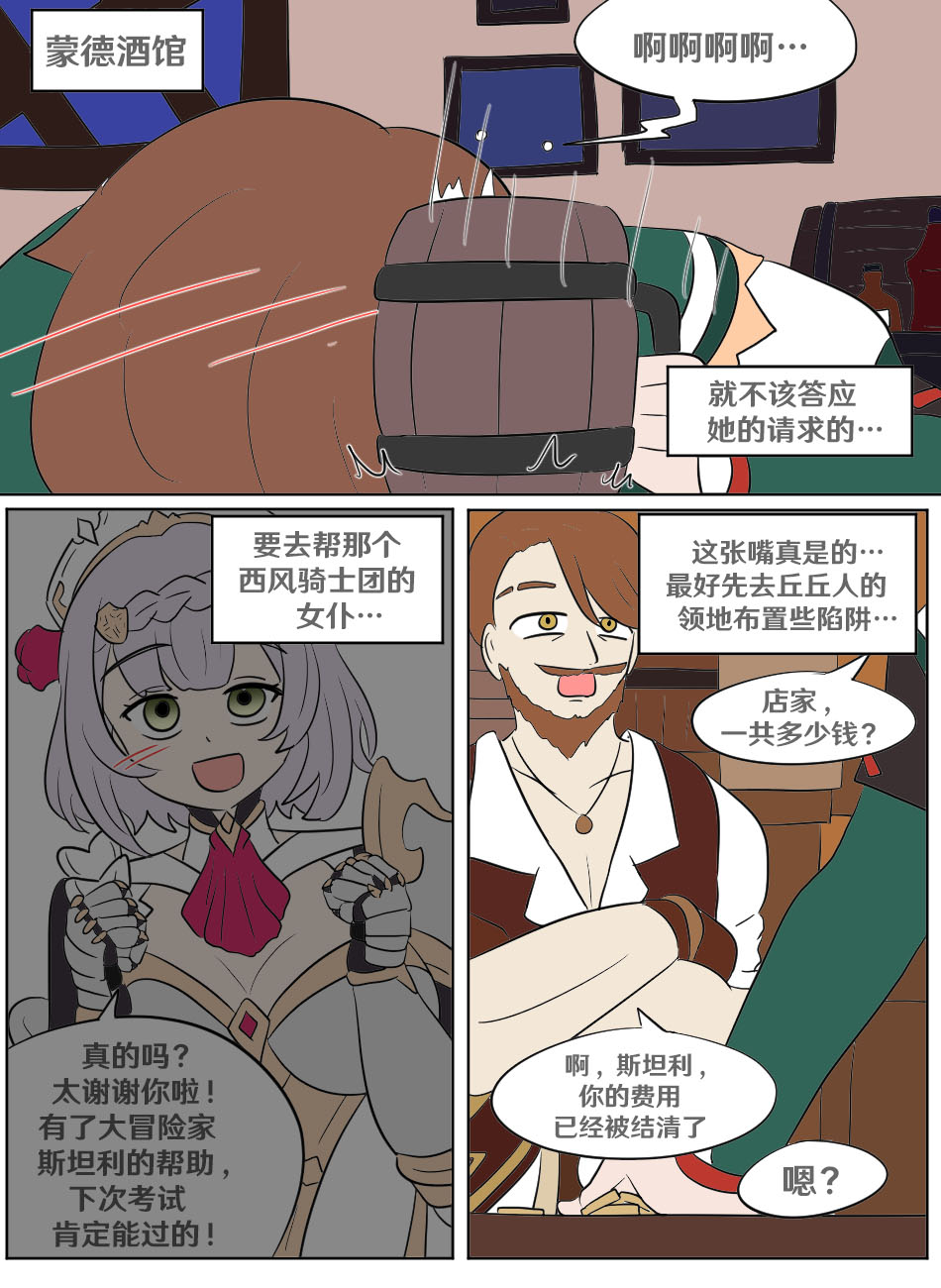 [Vel] Genshin TSF: Swap-toss (Genshin Impact) [Chinese] [RetroCyber 个人汉化] 图片编号 2