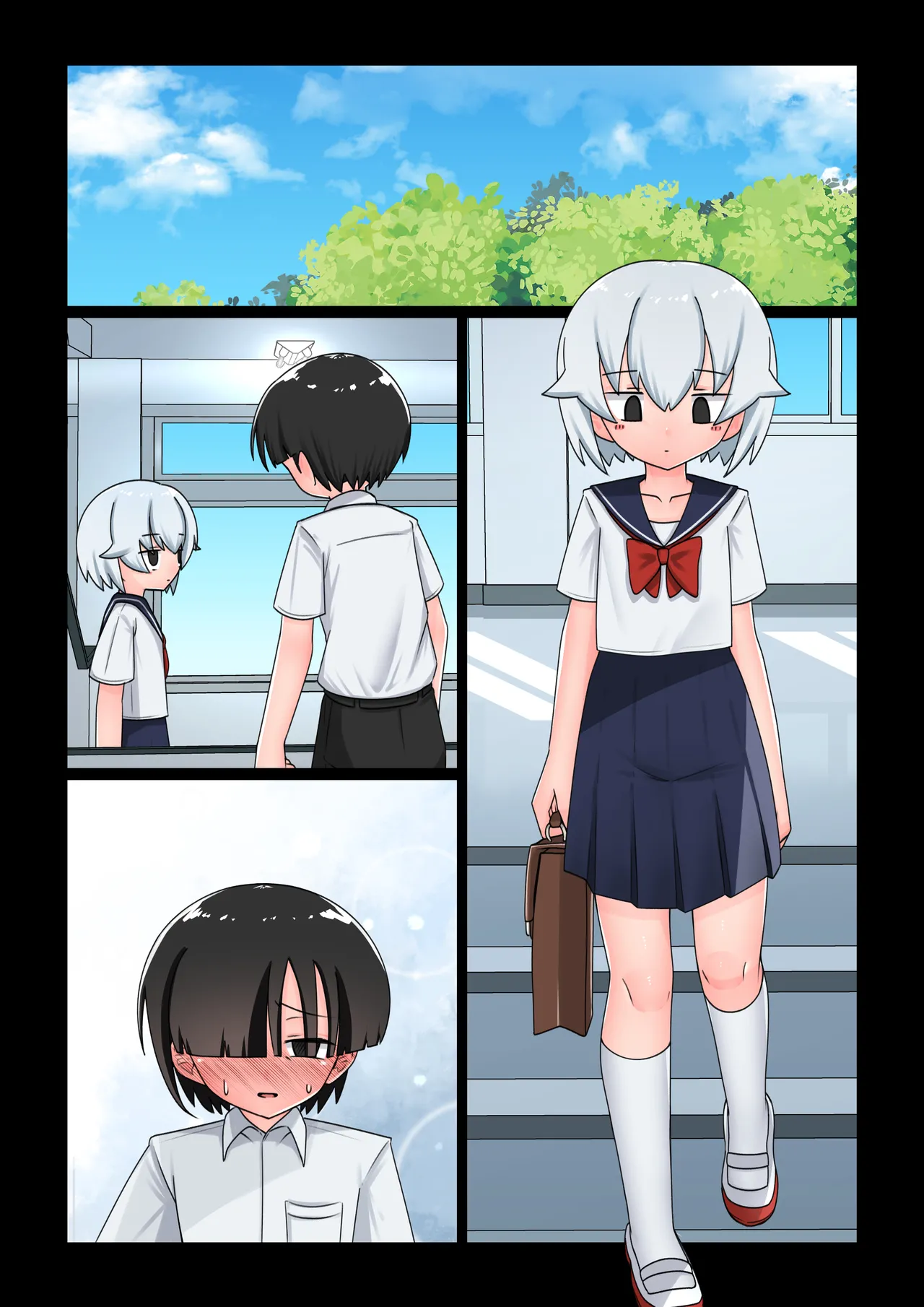 [Def Atsu] Saimin ni Kakatta Furi Shite Ecchi Sasete Kureru Mukuchi na Doukyuusei Bildnummer 34