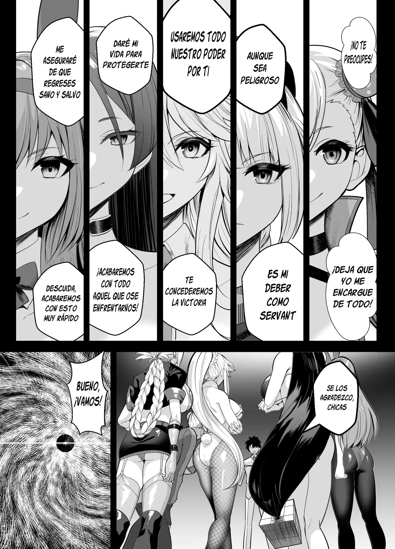 [Yumenekoya (Muunyan)] Kyokutou Kenran Tobakutou Dream Island - Miyamoto Musashi Hen [Spanish] [Digital] 图片编号 4