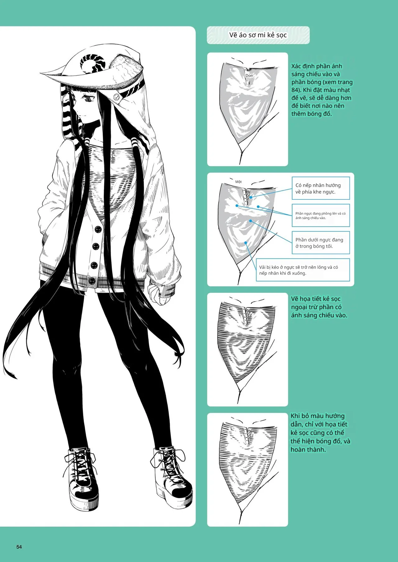 Kỹ thuật minh họa đơn sắc 이미지 번호 32