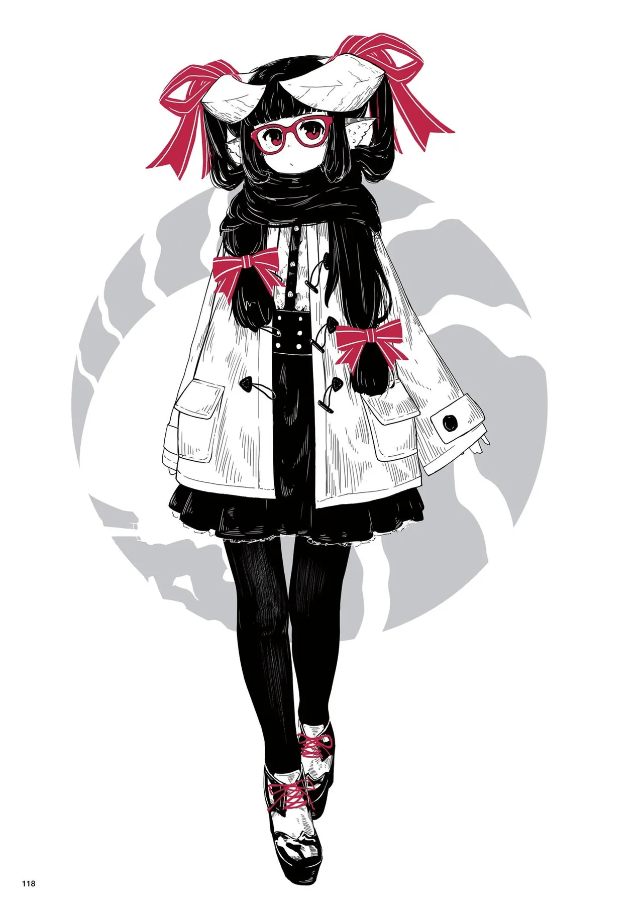 Kỹ thuật minh họa đơn sắc 이미지 번호 96