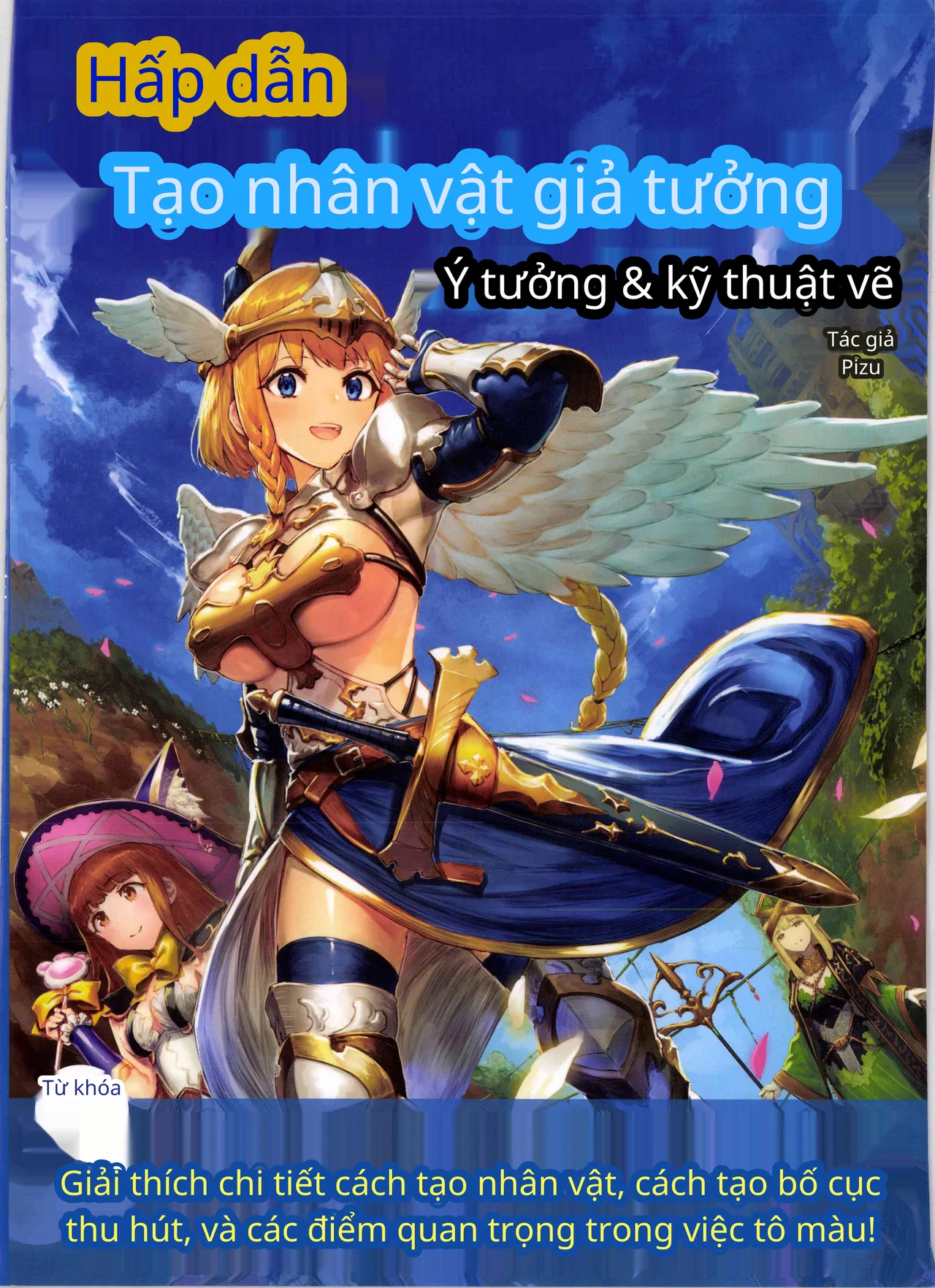 Ý tưởng và kỹ thuật vẽ để tạo ra các nhân vật giả tưởng hấp dẫn 图片编号 1