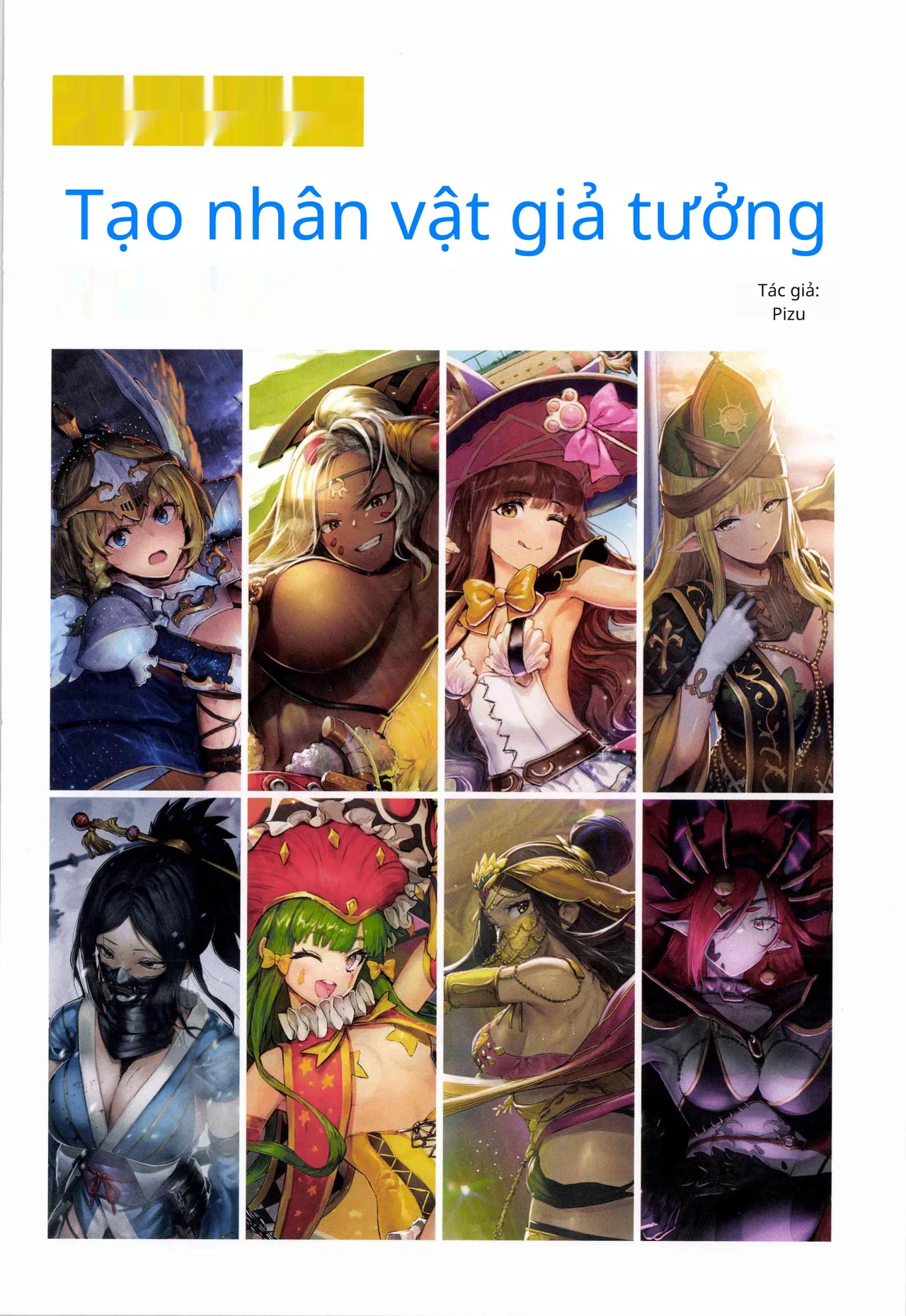 Ý tưởng và kỹ thuật vẽ để tạo ra các nhân vật giả tưởng hấp dẫn 图片编号 2