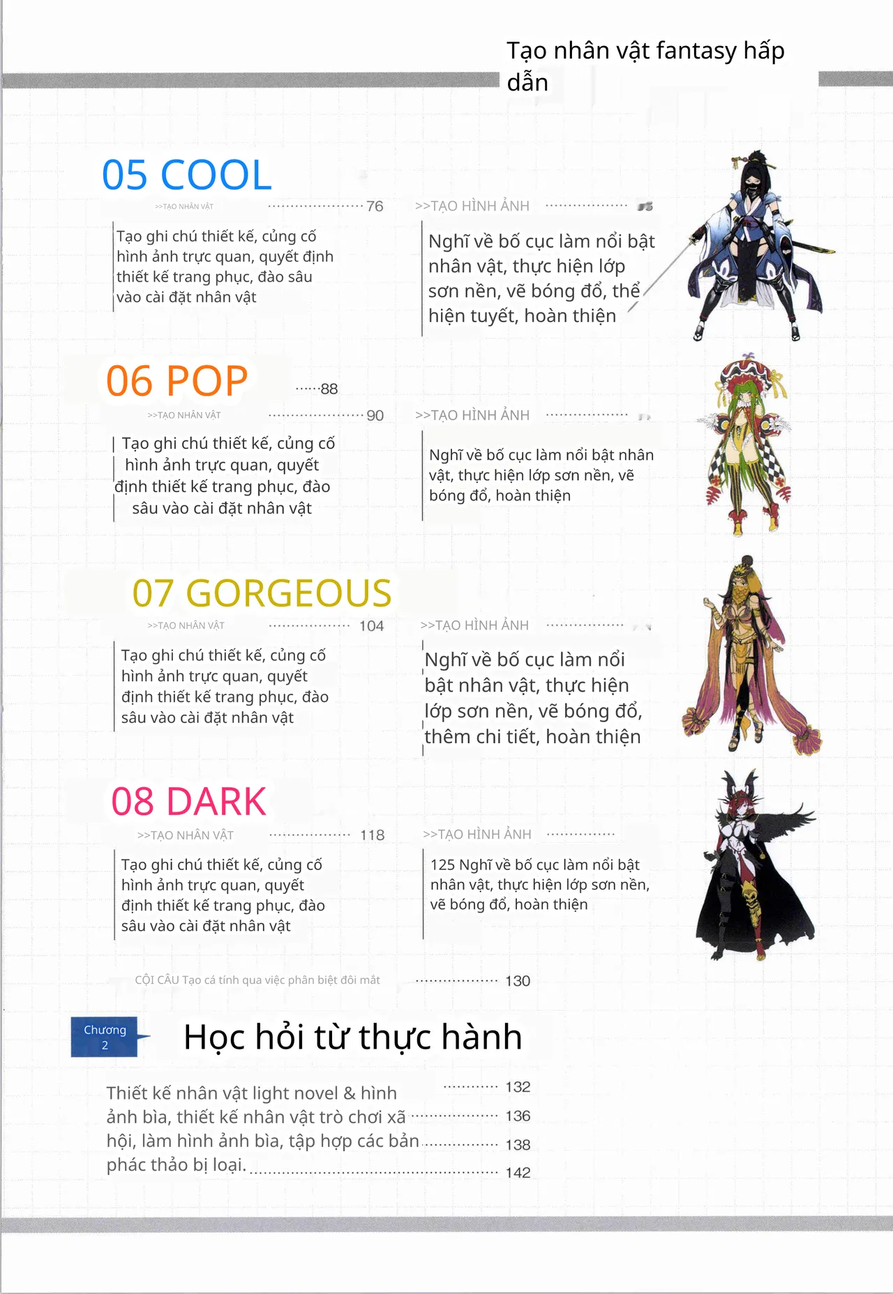 Ý tưởng và kỹ thuật vẽ để tạo ra các nhân vật giả tưởng hấp dẫn 图片编号 4