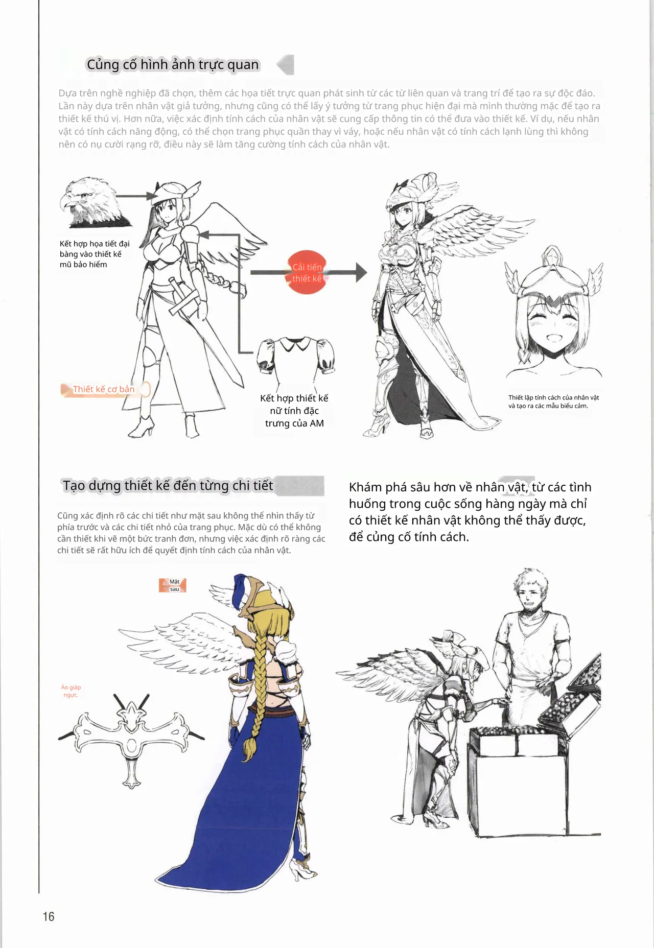 Ý tưởng và kỹ thuật vẽ để tạo ra các nhân vật giả tưởng hấp dẫn 图片编号 9