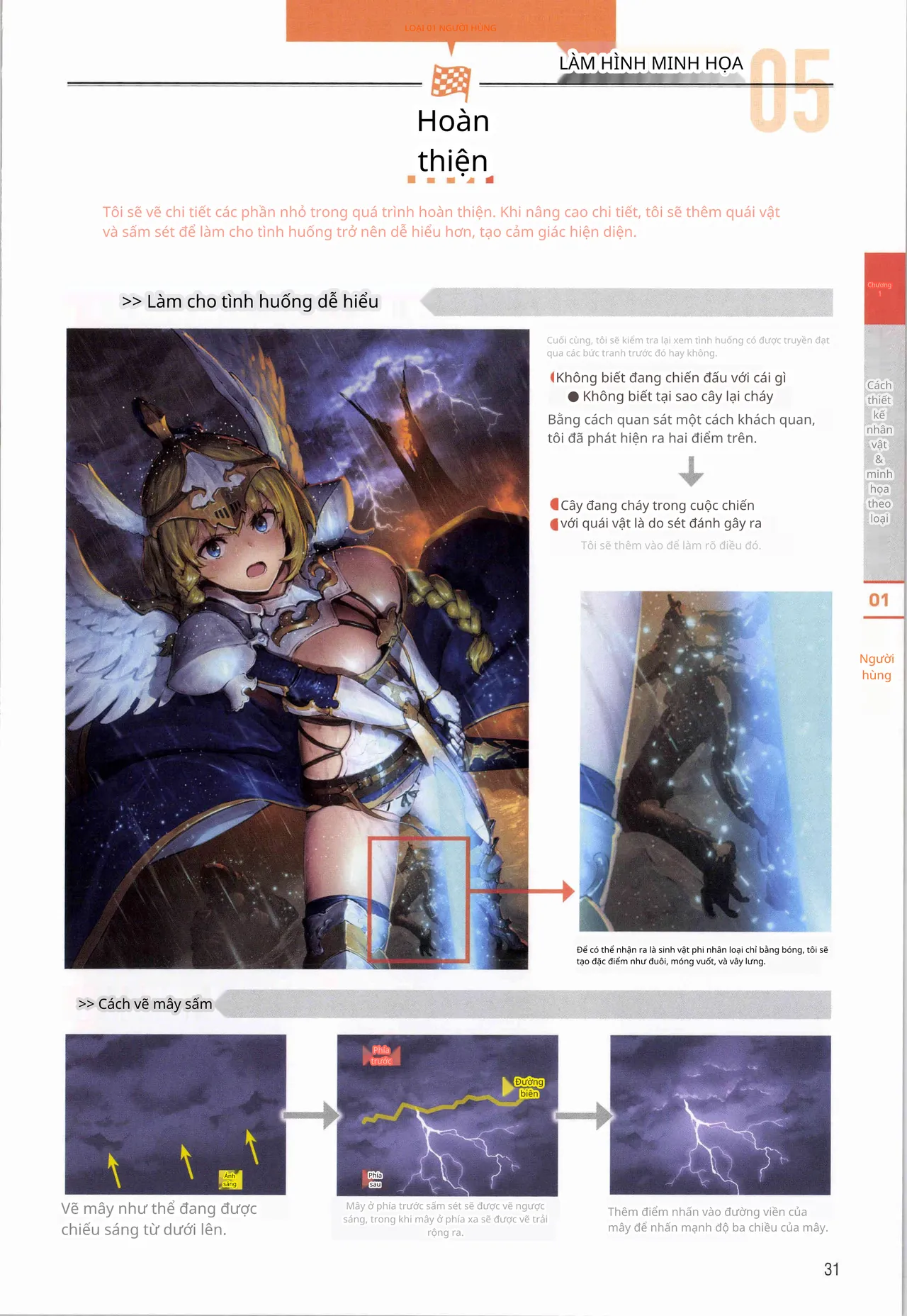 Ý tưởng và kỹ thuật vẽ để tạo ra các nhân vật giả tưởng hấp dẫn 图片编号 23