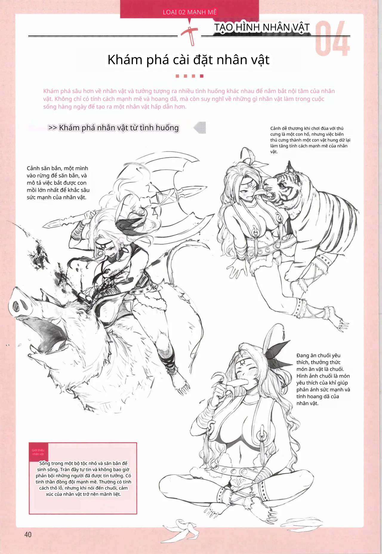 Ý tưởng và kỹ thuật vẽ để tạo ra các nhân vật giả tưởng hấp dẫn 图片编号 31