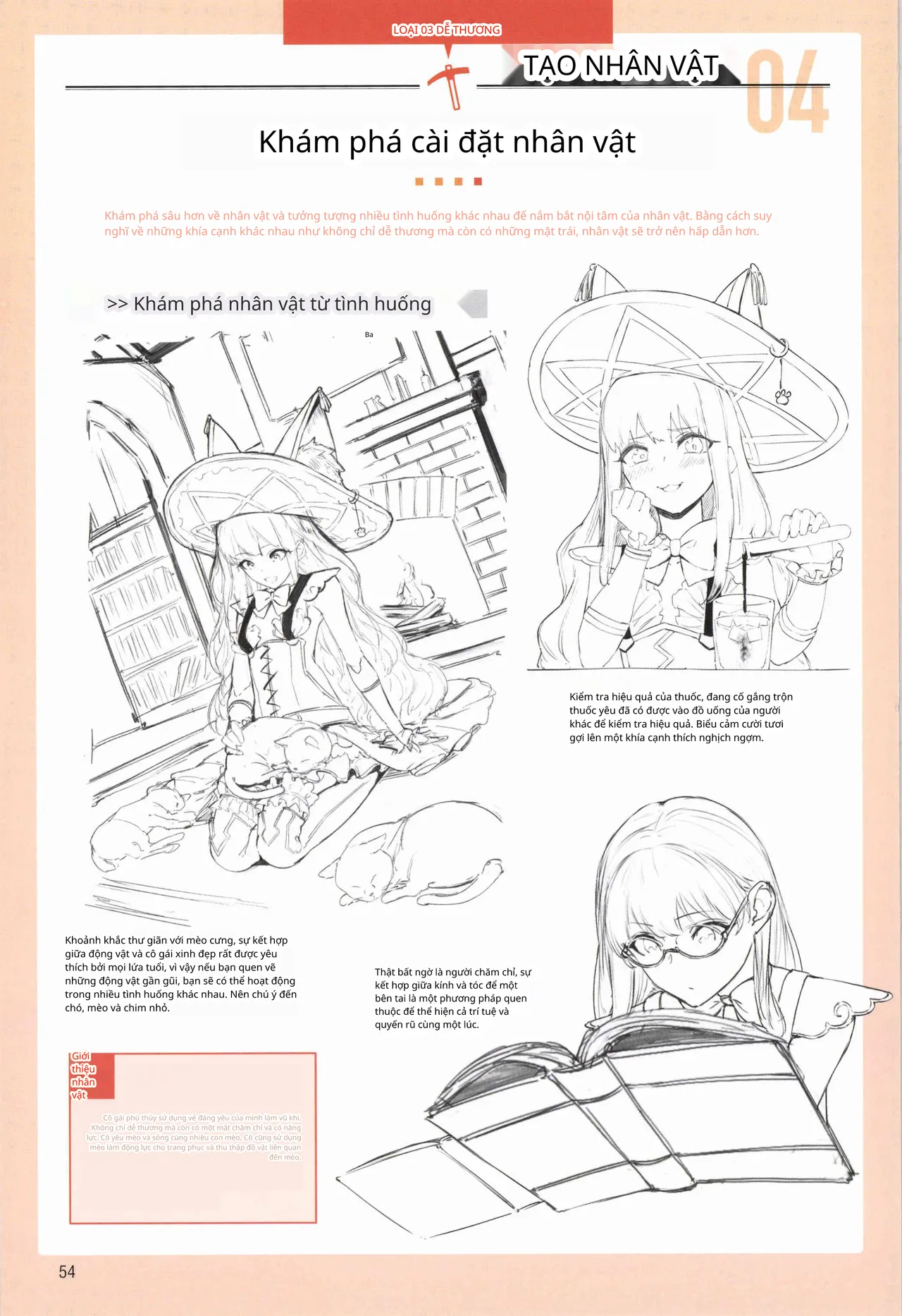 Ý tưởng và kỹ thuật vẽ để tạo ra các nhân vật giả tưởng hấp dẫn 图片编号 44