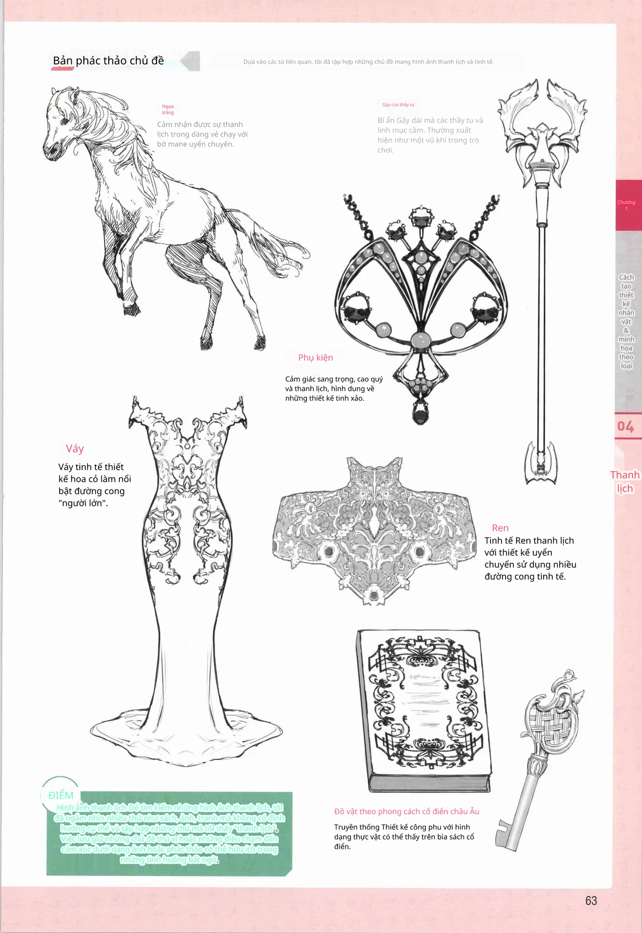 Ý tưởng và kỹ thuật vẽ để tạo ra các nhân vật giả tưởng hấp dẫn 图片编号 52