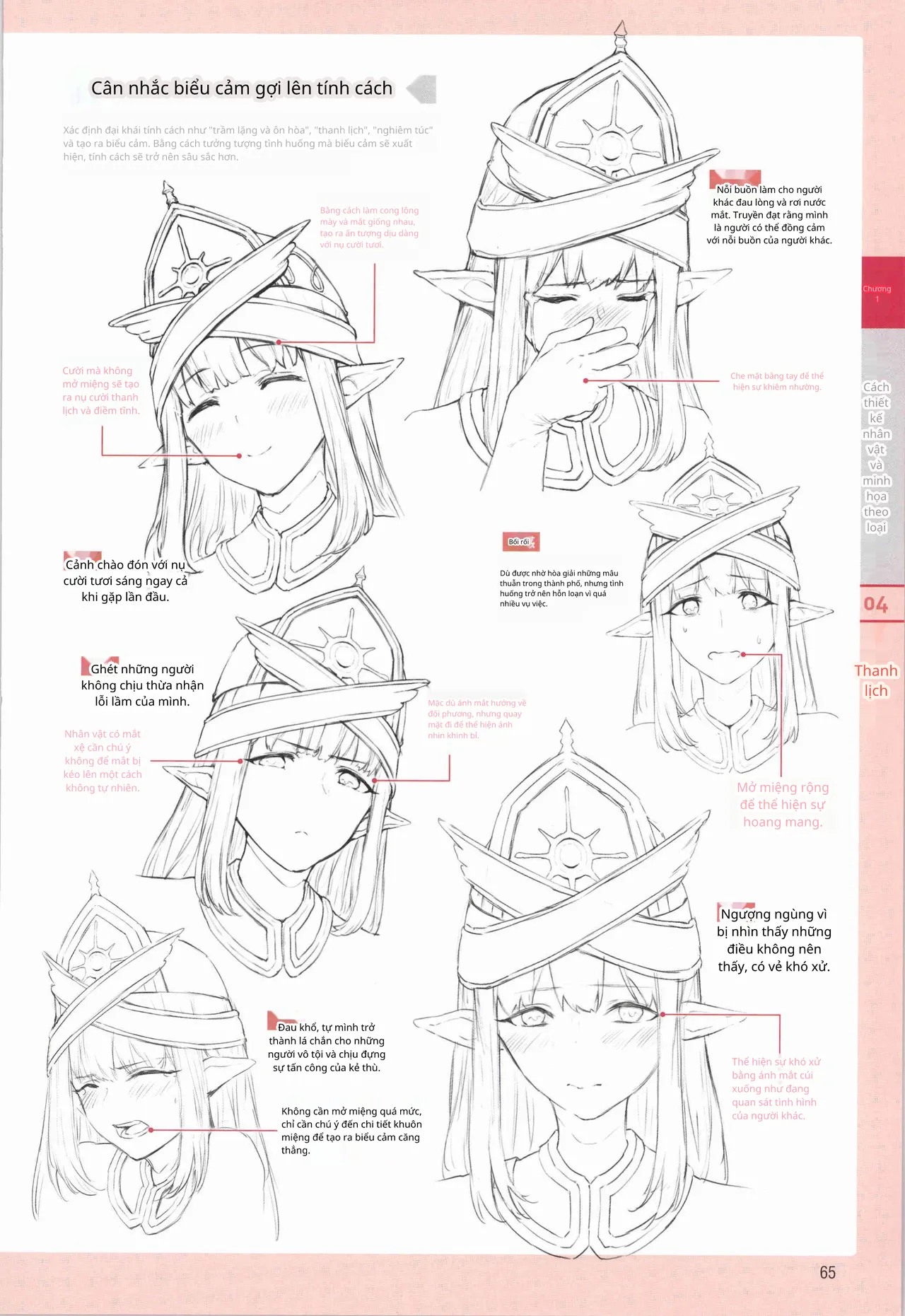 Ý tưởng và kỹ thuật vẽ để tạo ra các nhân vật giả tưởng hấp dẫn 图片编号 54