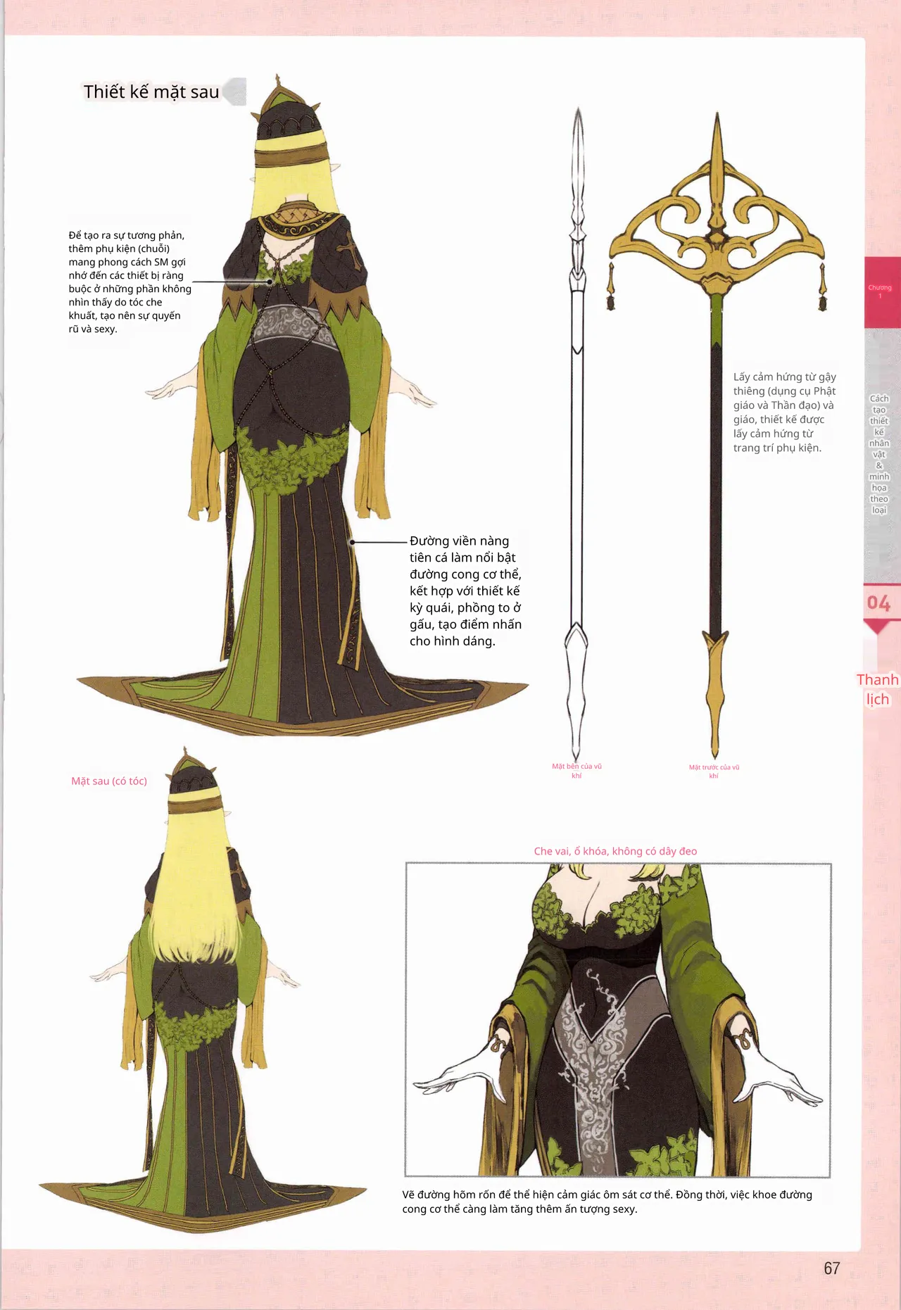 Ý tưởng và kỹ thuật vẽ để tạo ra các nhân vật giả tưởng hấp dẫn 图片编号 56