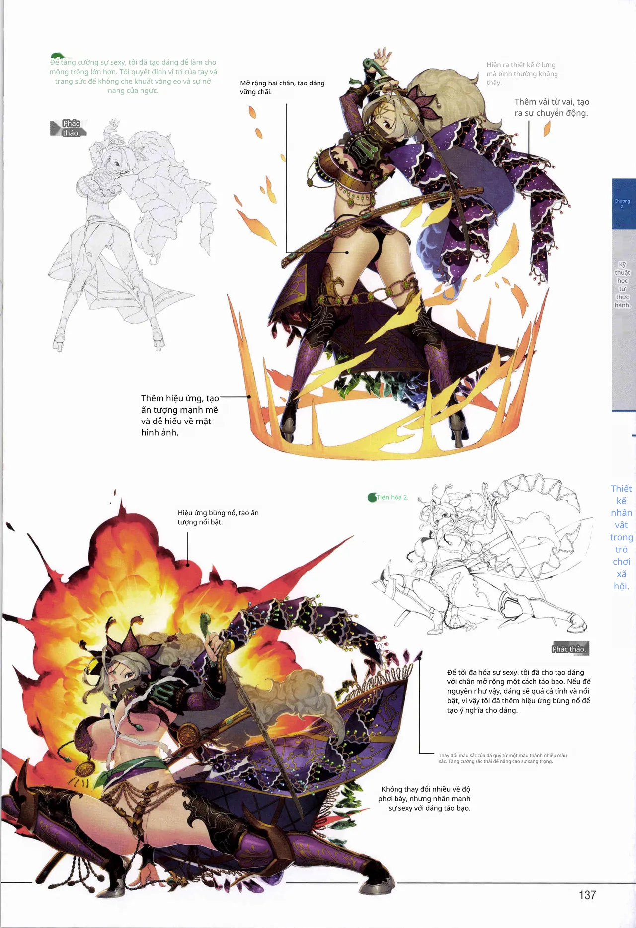 Ý tưởng và kỹ thuật vẽ để tạo ra các nhân vật giả tưởng hấp dẫn 图片编号 122