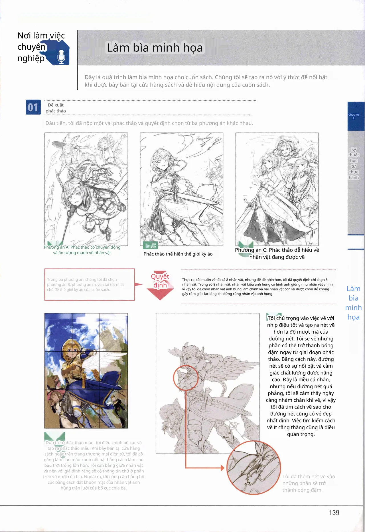 Ý tưởng và kỹ thuật vẽ để tạo ra các nhân vật giả tưởng hấp dẫn 图片编号 123