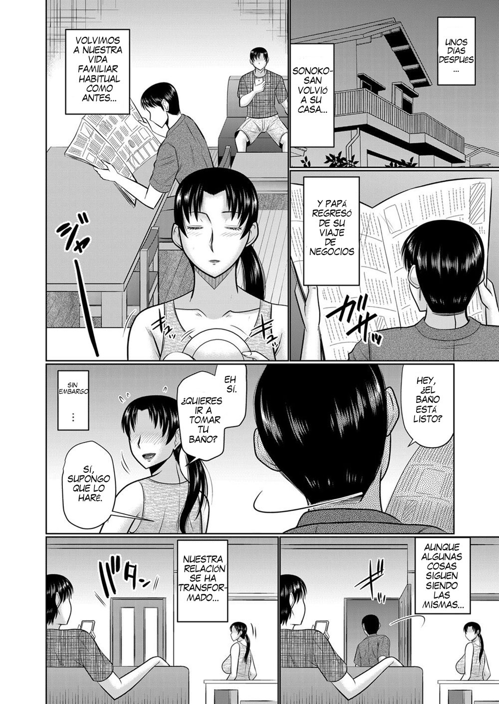 [Hatakeyama Tohya] Haha no Shinyuu Boku no Aijin | La Mejor Amiga de mi Madre es su Amante (Kanjuku Koubi) [Spanish] [K-le Traducciones] [Digital] image number 69