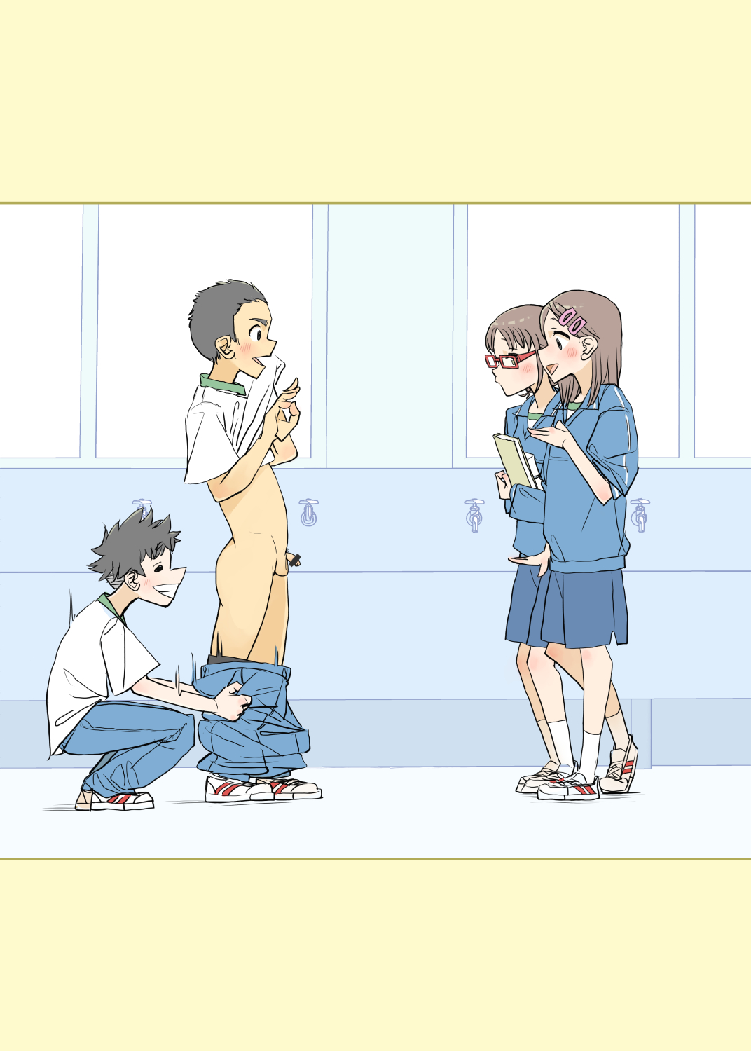 [Kune Kune Project (Kune)] 002 - Fully PANTSED at school 图片编号 4