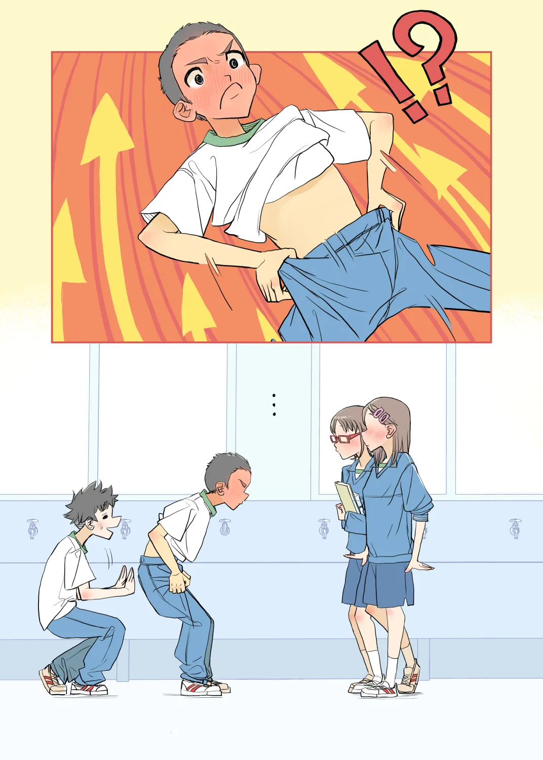 [Kune Kune Project (Kune)] 002 - Fully PANTSED at school 图片编号 7