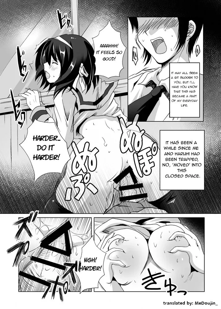 [maki] Haruhi tanpen manga 2-pon (The Melancholy of Haruhi Suzumiya) [English] imagen número 2