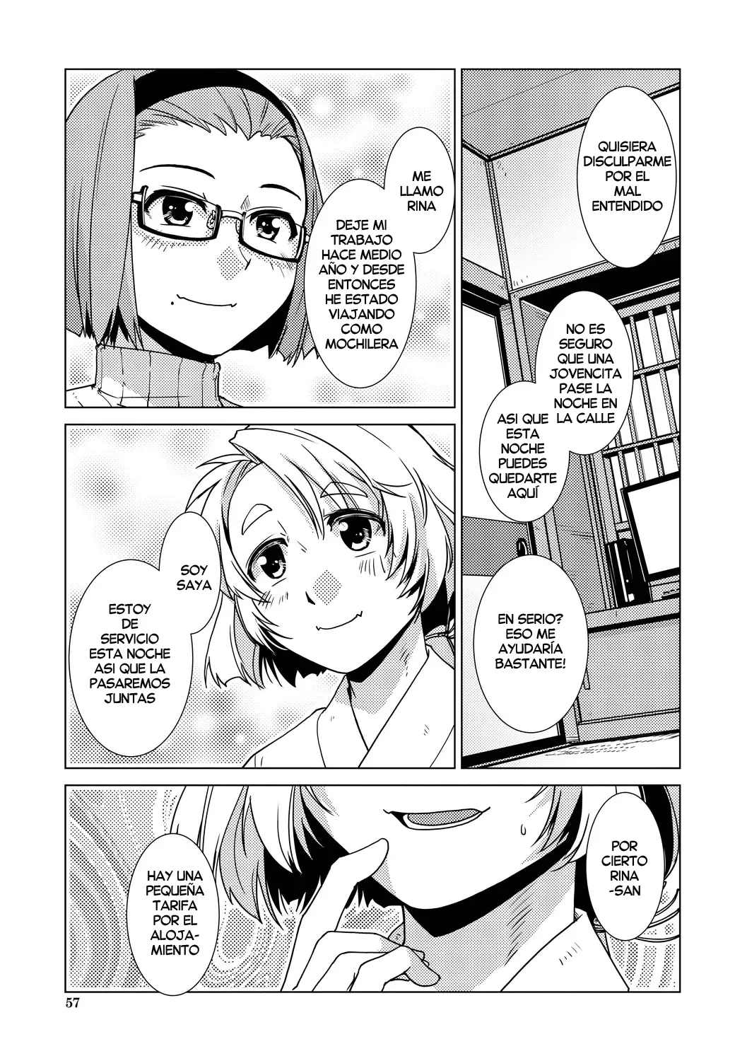 [Kamotama] Yukizuri Majiwari Karamiai <zenpen> | Un Enredo Sexual Casual <Parte 1> (Futanari Noukou Haramase Ai) [Spanish] [Decensored][Digital][Harenchi no Fansub] image number 9