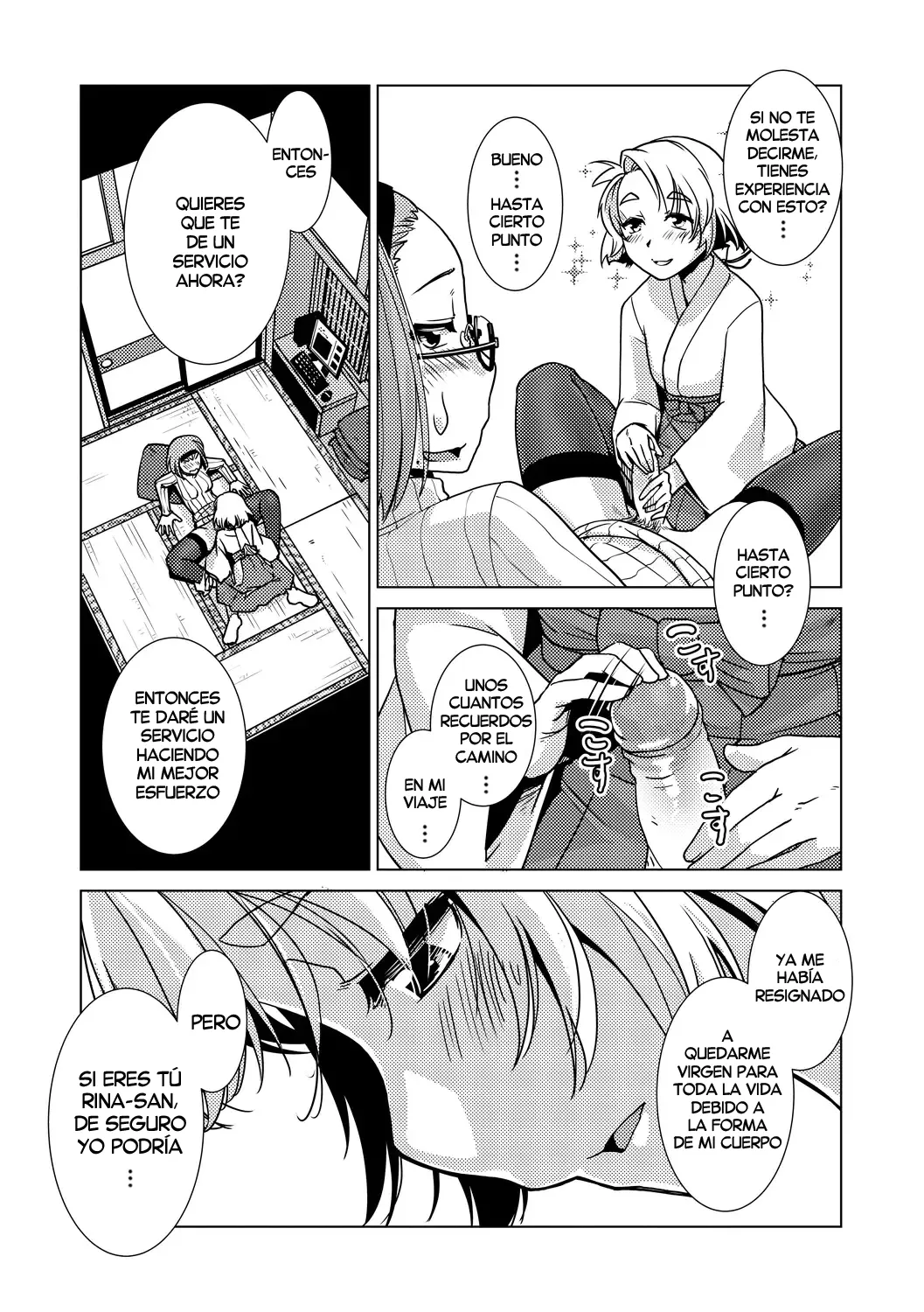 [Kamotama] Yukizuri Majiwari Karamiai <zenpen> | Un Enredo Sexual Casual <Parte 1> (Futanari Noukou Haramase Ai) [Spanish] [Decensored][Digital][Harenchi no Fansub] image number 13