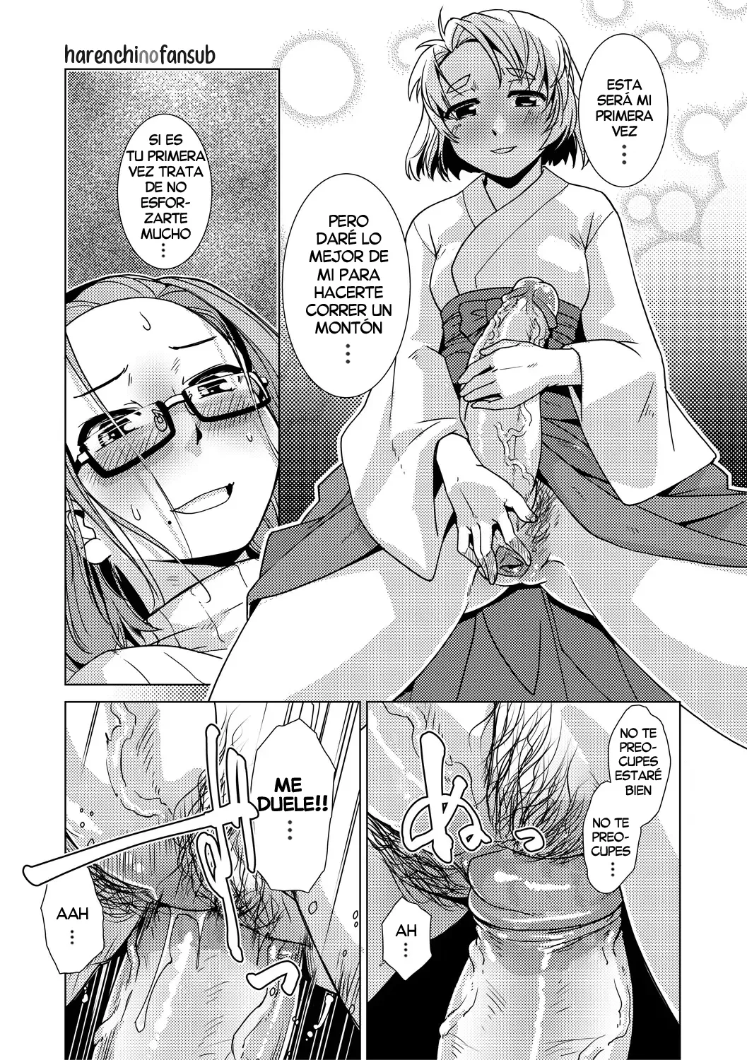 [Kamotama] Yukizuri Majiwari Karamiai <zenpen> | Un Enredo Sexual Casual <Parte 1> (Futanari Noukou Haramase Ai) [Spanish] [Decensored][Digital][Harenchi no Fansub] image number 17