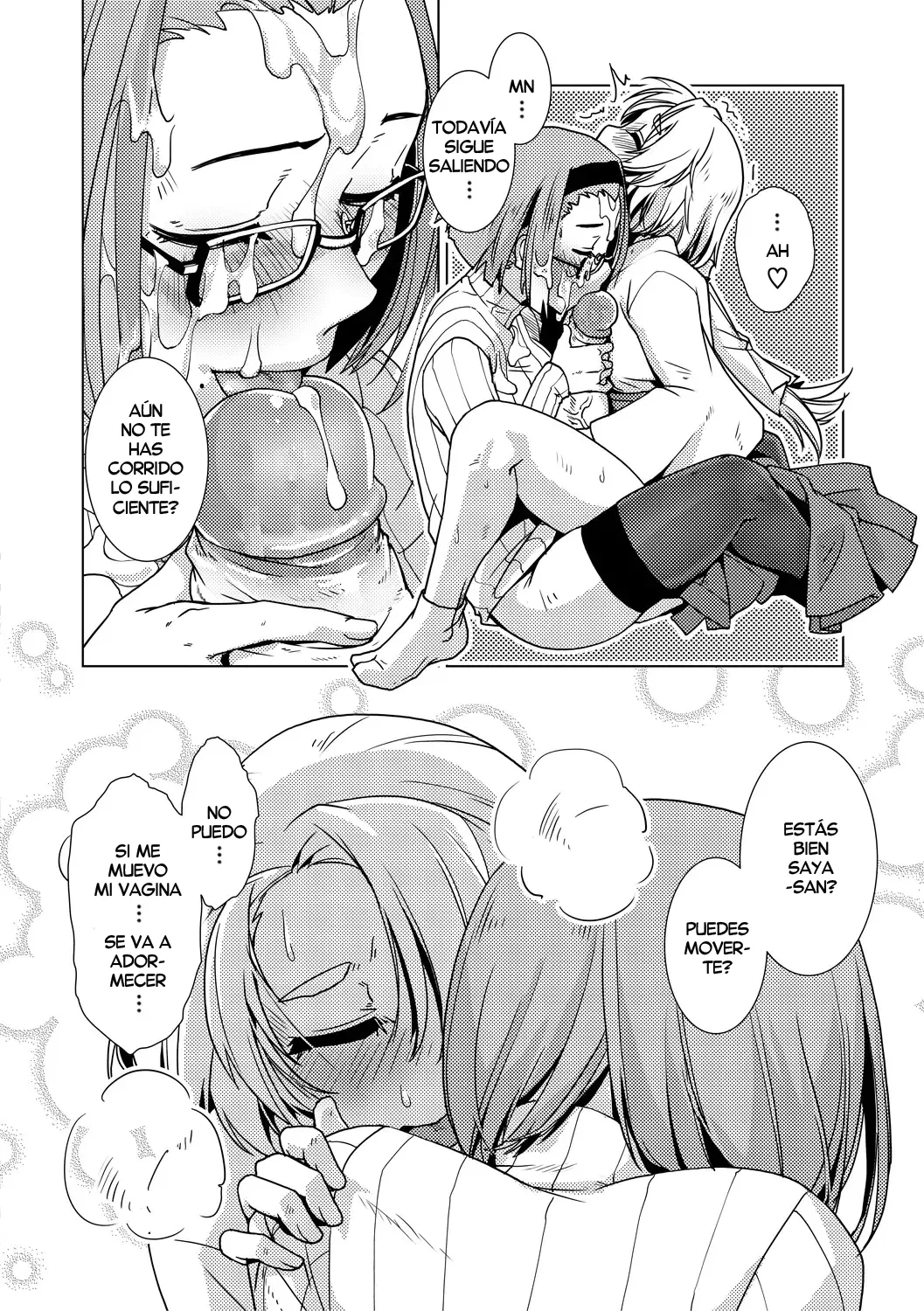 [Kamotama] Yukizuri Majiwari Karamiai <zenpen> | Un Enredo Sexual Casual <Parte 1> (Futanari Noukou Haramase Ai) [Spanish] [Decensored][Digital][Harenchi no Fansub] image number 21