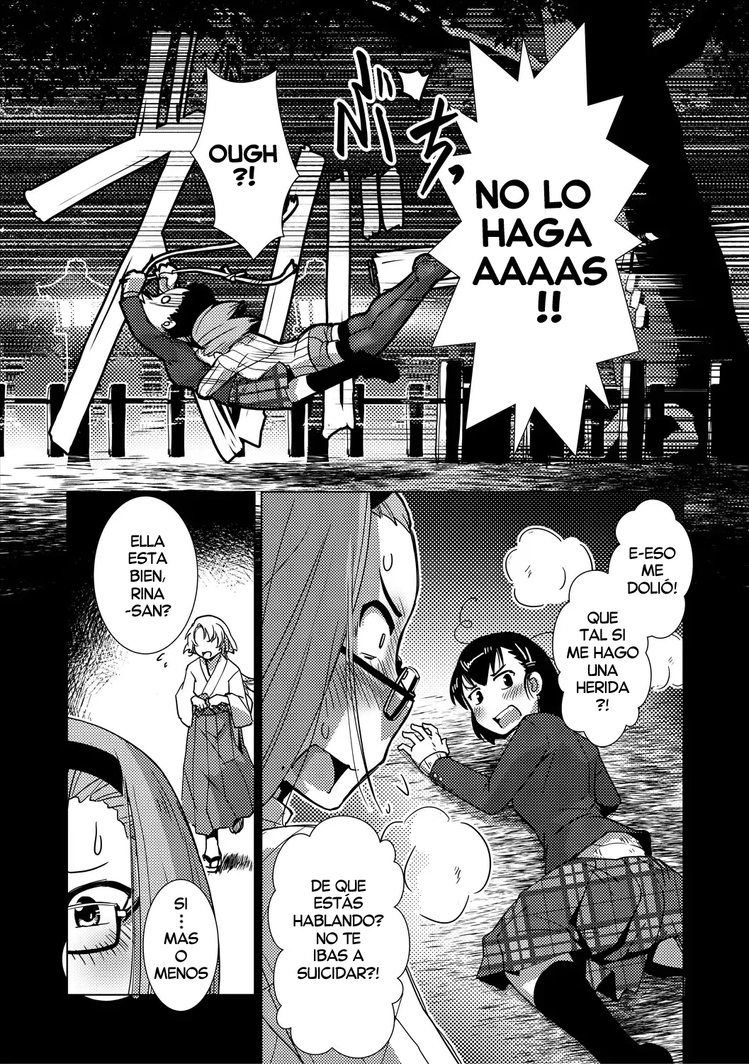 [Kamotama] Yukizuri Majiwari Karamiai <zenpen> | Un Enredo Sexual Casual <Parte 1> (Futanari Noukou Haramase Ai) [Spanish] [Decensored][Digital][Harenchi no Fansub] image number 42