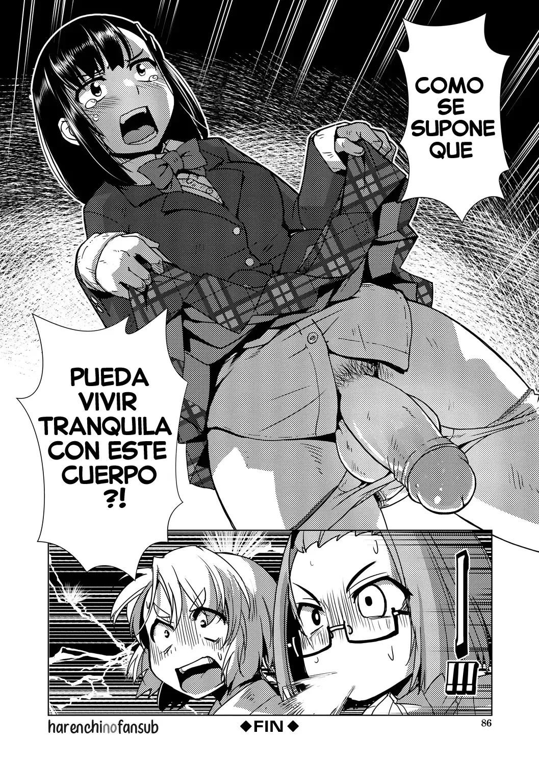 [Kamotama] Yukizuri Majiwari Karamiai <zenpen> | Un Enredo Sexual Casual <Parte 1> (Futanari Noukou Haramase Ai) [Spanish] [Decensored][Digital][Harenchi no Fansub] image number 44