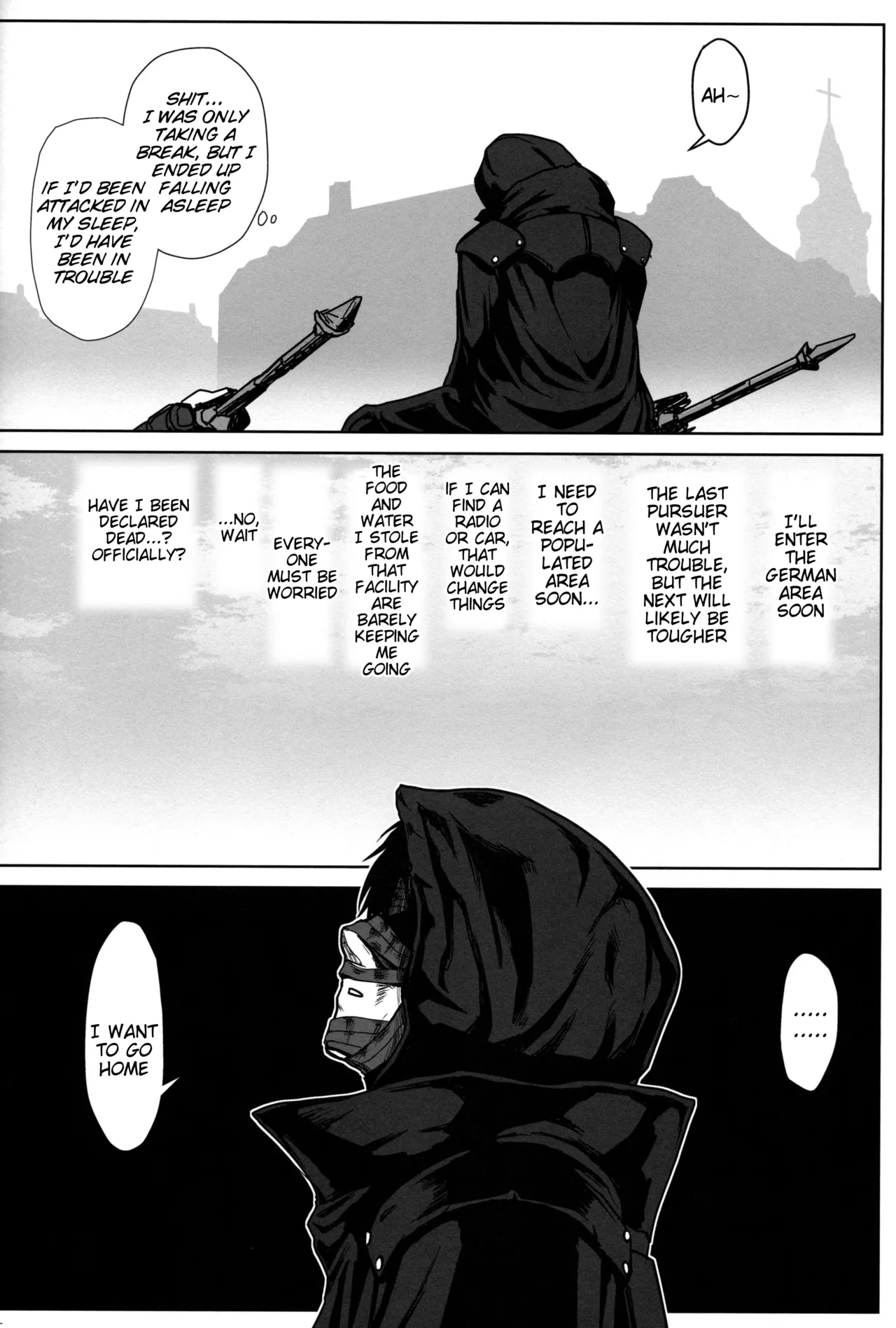 (C96) [Lithium (Uchiga)] Again #6  Follow The Deadman's Trail  (God Eater) [English] [Tigoris Translates] image number 28