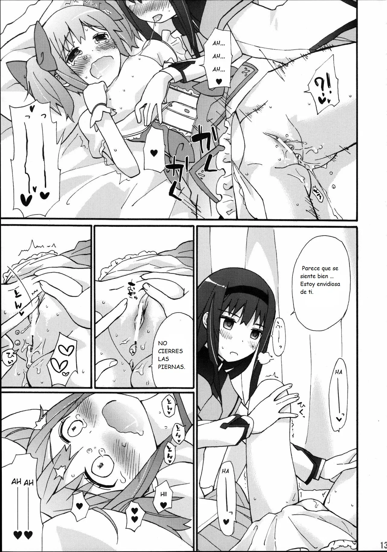 (COMIC1☆5) [Studio Cute (ichiro)] H.X.M.K (Puella Magi Madoka Magica) [Spanish] [CristoferDeLosAndes] imagen número 16