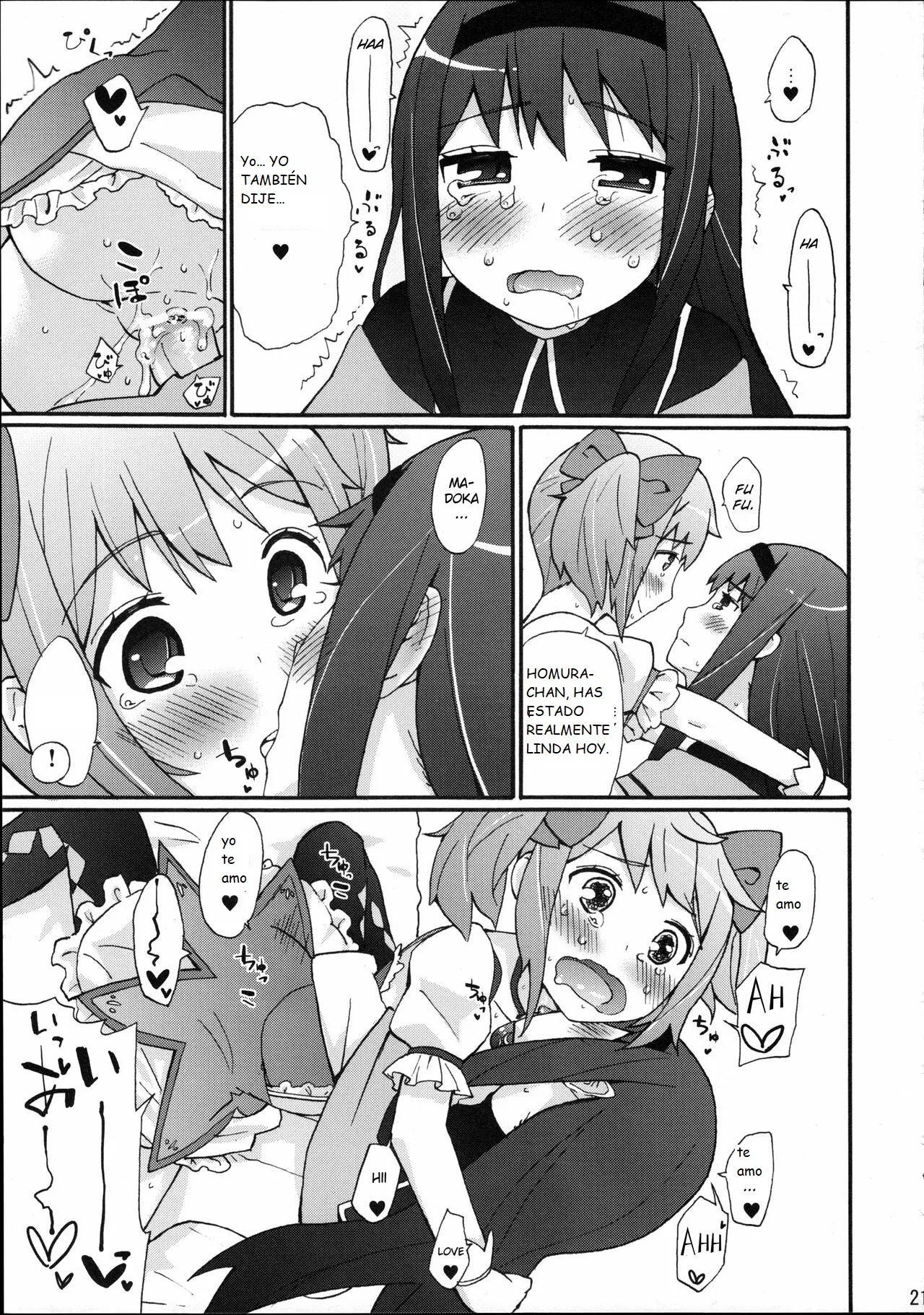 (COMIC1☆5) [Studio Cute (ichiro)] H.X.M.K (Puella Magi Madoka Magica) [Spanish] [CristoferDeLosAndes] imagen número 24