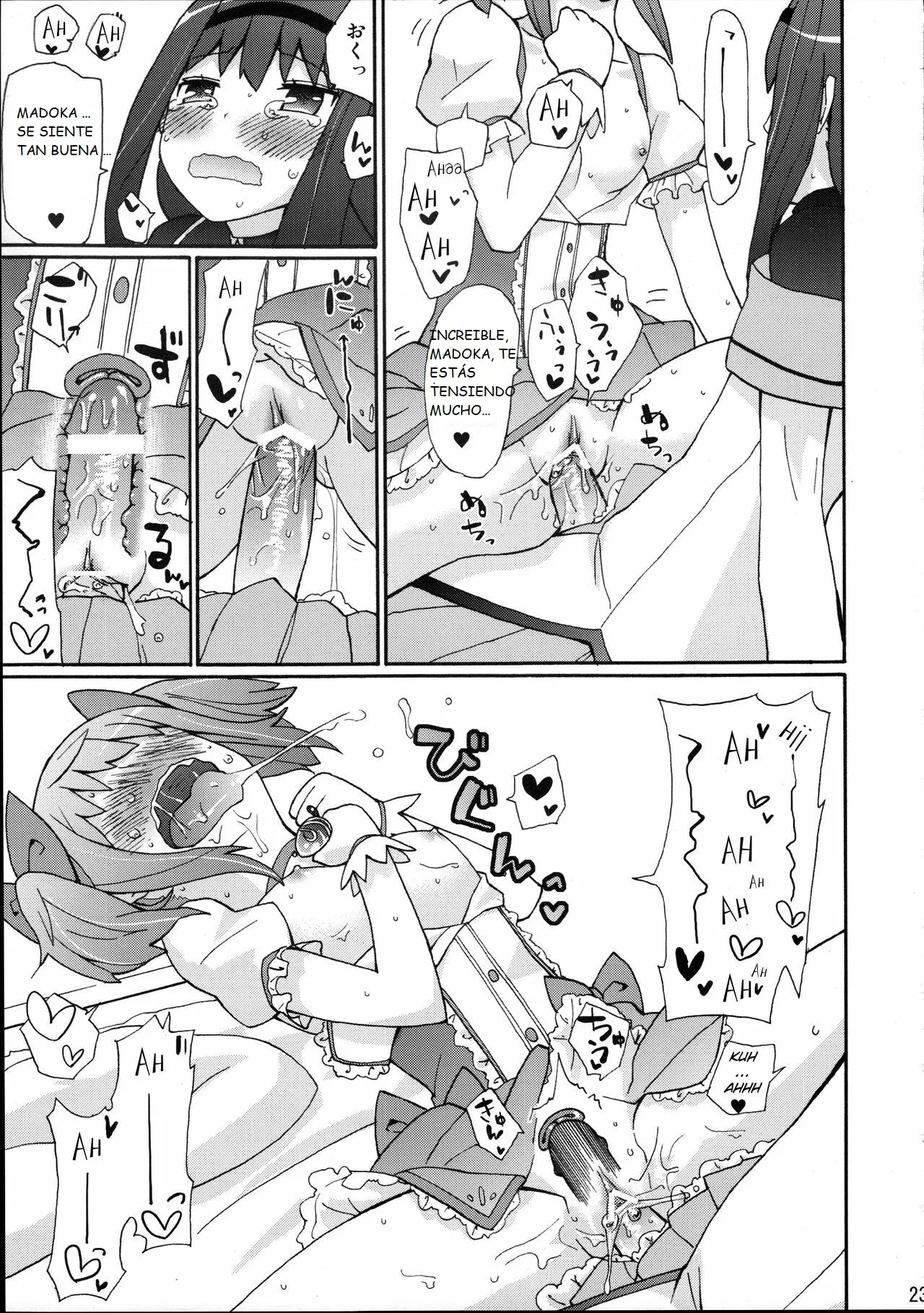 (COMIC1☆5) [Studio Cute (ichiro)] H.X.M.K (Puella Magi Madoka Magica) [Spanish] [CristoferDeLosAndes] imagen número 26