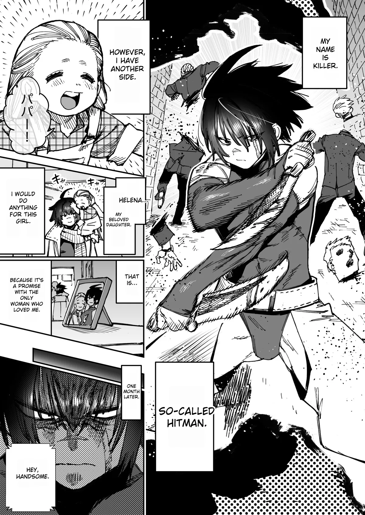 [Horieros] "The Strongest Assassin's self-feminization into a fallen shemale" 1-11 [Rough English] numero di immagine  1