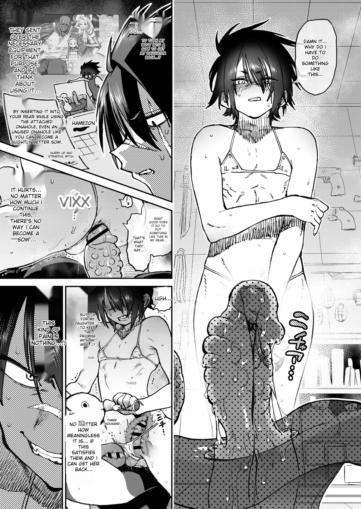 [Horieros] "The Strongest Assassin's self-feminization into a fallen shemale" 1-11 [Rough English] numero di immagine  3