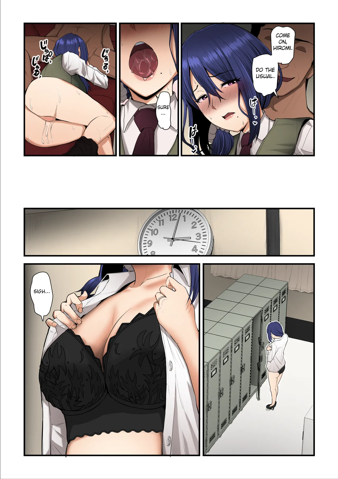 [Ura no Hikidashi (Nizii)] Nureta Ajisai 3 [English] [Fated Circle][Colorized] image number 27