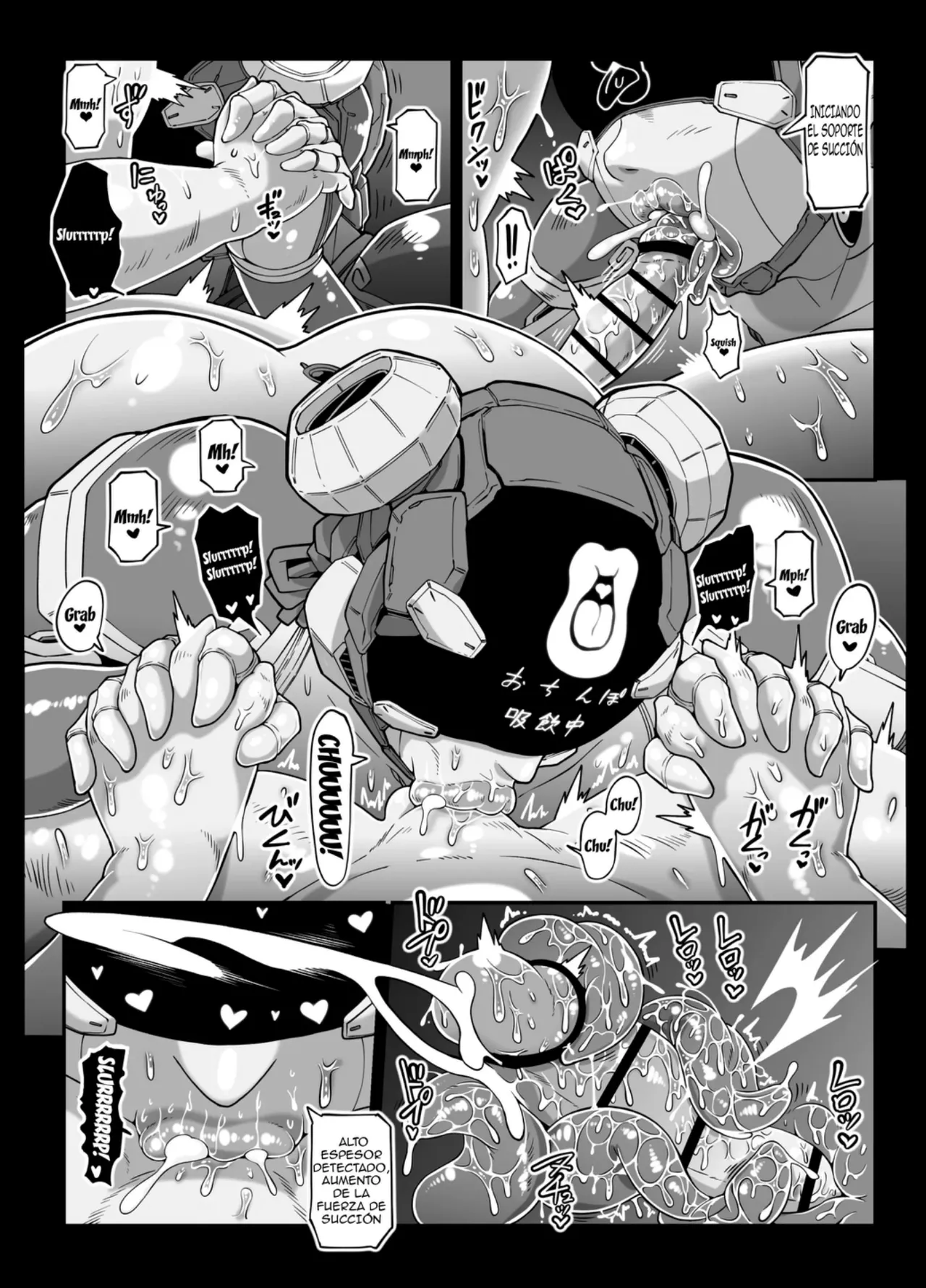 [Whitish Blacker (Andojing)] Andoroido no ofuroyasan  F・P・S | El Balneario de Androides  F・P・S [Spanish] [El naranjas = Mr.Naranjas] 图片编号 32