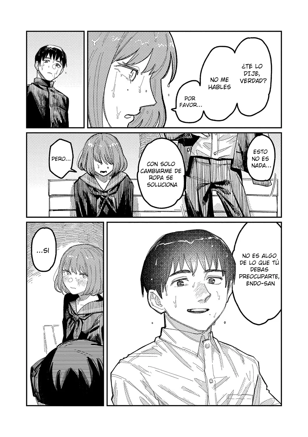 [Higeta] Harmonics (Oyasumi, Teen - Good Night, Goodbye) | (Buenas Noches, Adolescente - Buenas Noches, Adiós) [Spanish] [Shudjak - Berpy] 画像番号 9