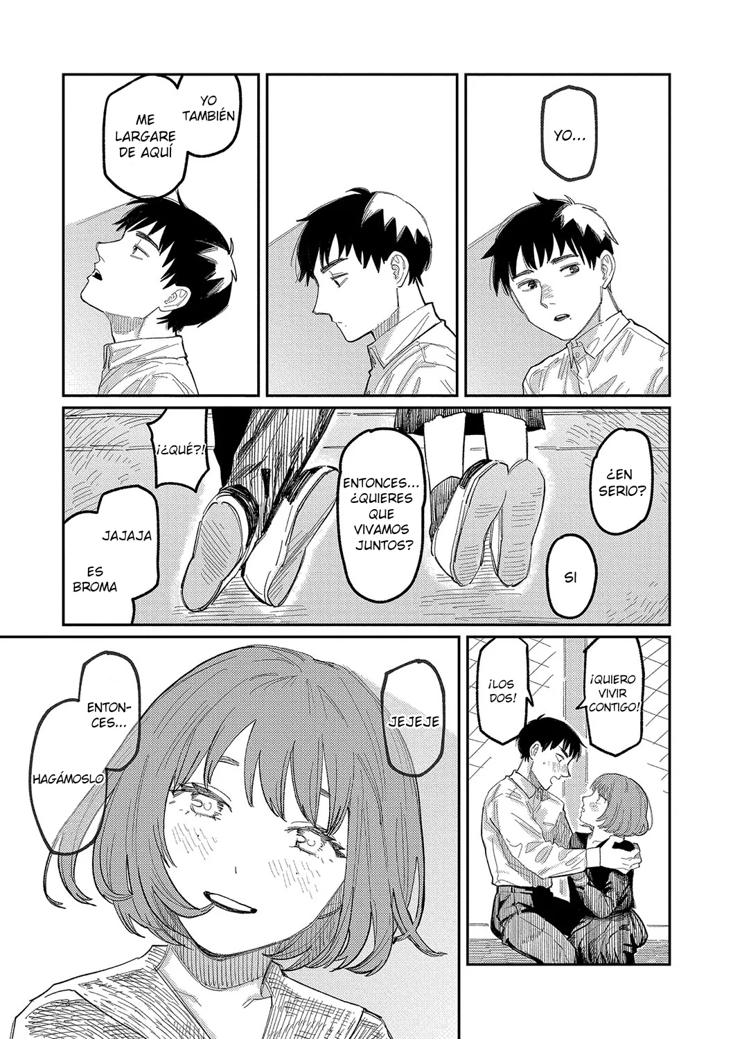 [Higeta] Harmonics (Oyasumi, Teen - Good Night, Goodbye) | (Buenas Noches, Adolescente - Buenas Noches, Adiós) [Spanish] [Shudjak - Berpy] 画像番号 44