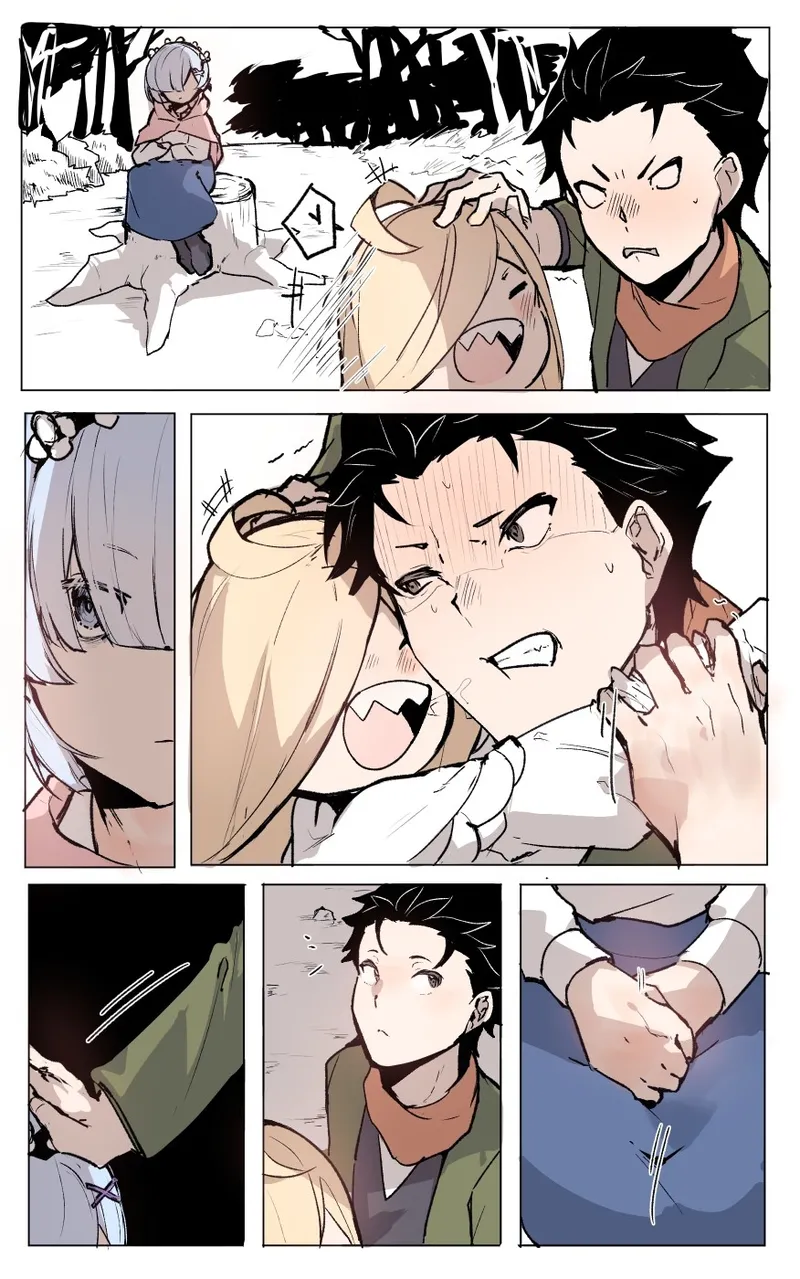 [Angel] A warm night amid foreign lands (Re:Zero kara Hajimeru Isekai Seikatsu) 画像番号 2