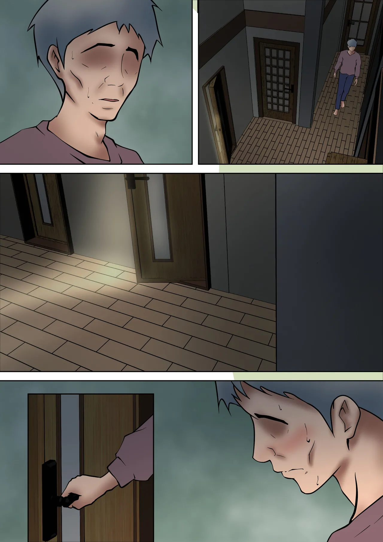 [Pentacle (Shimipan)] Shikatanaku Kaa-chan to Sex Shimasu 2 image number 40